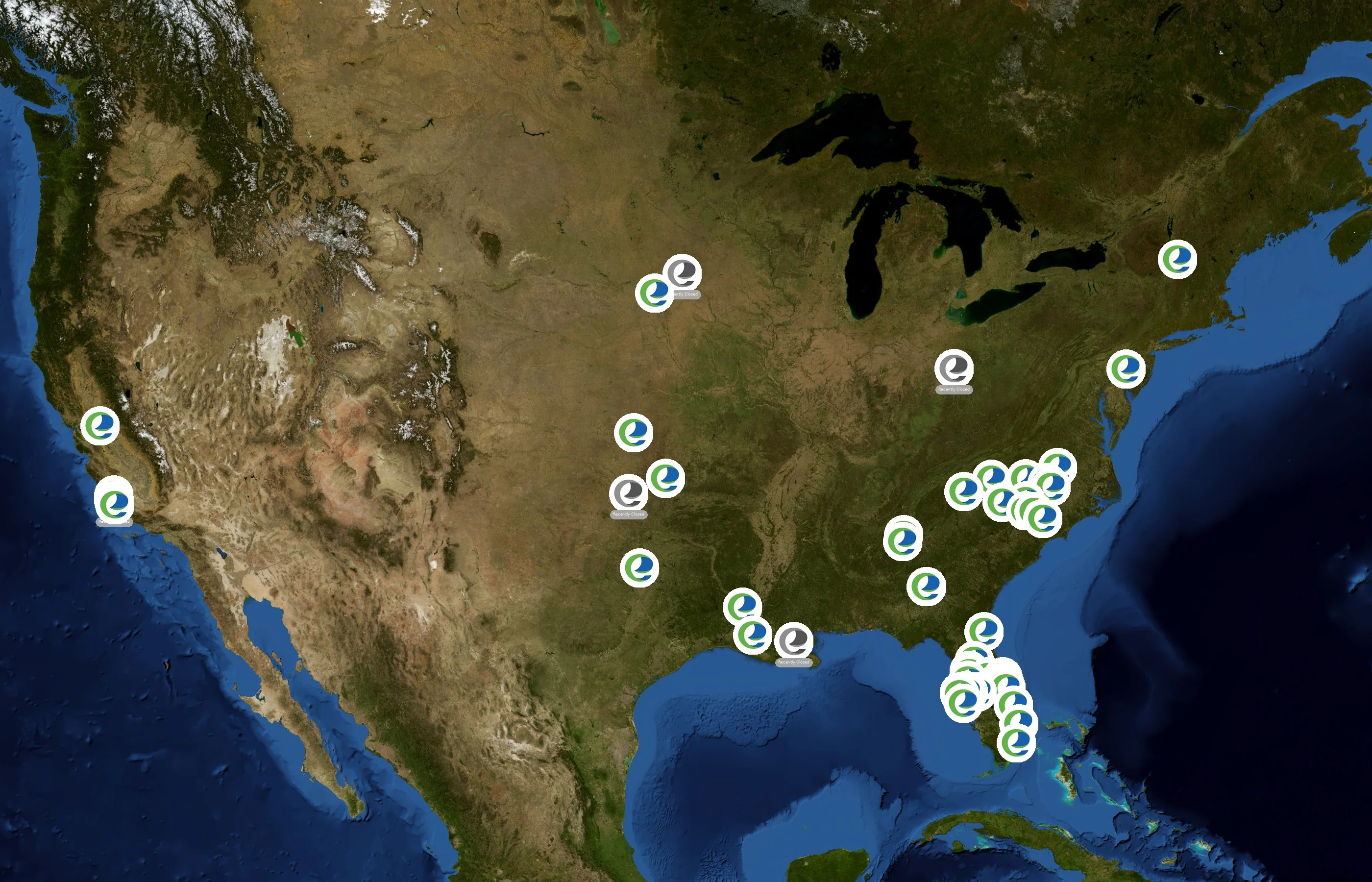 Eckerd Connects state distribution