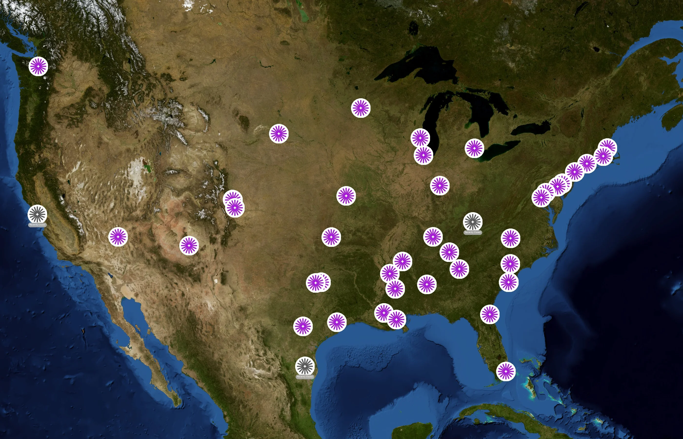 Teach For America state distribution