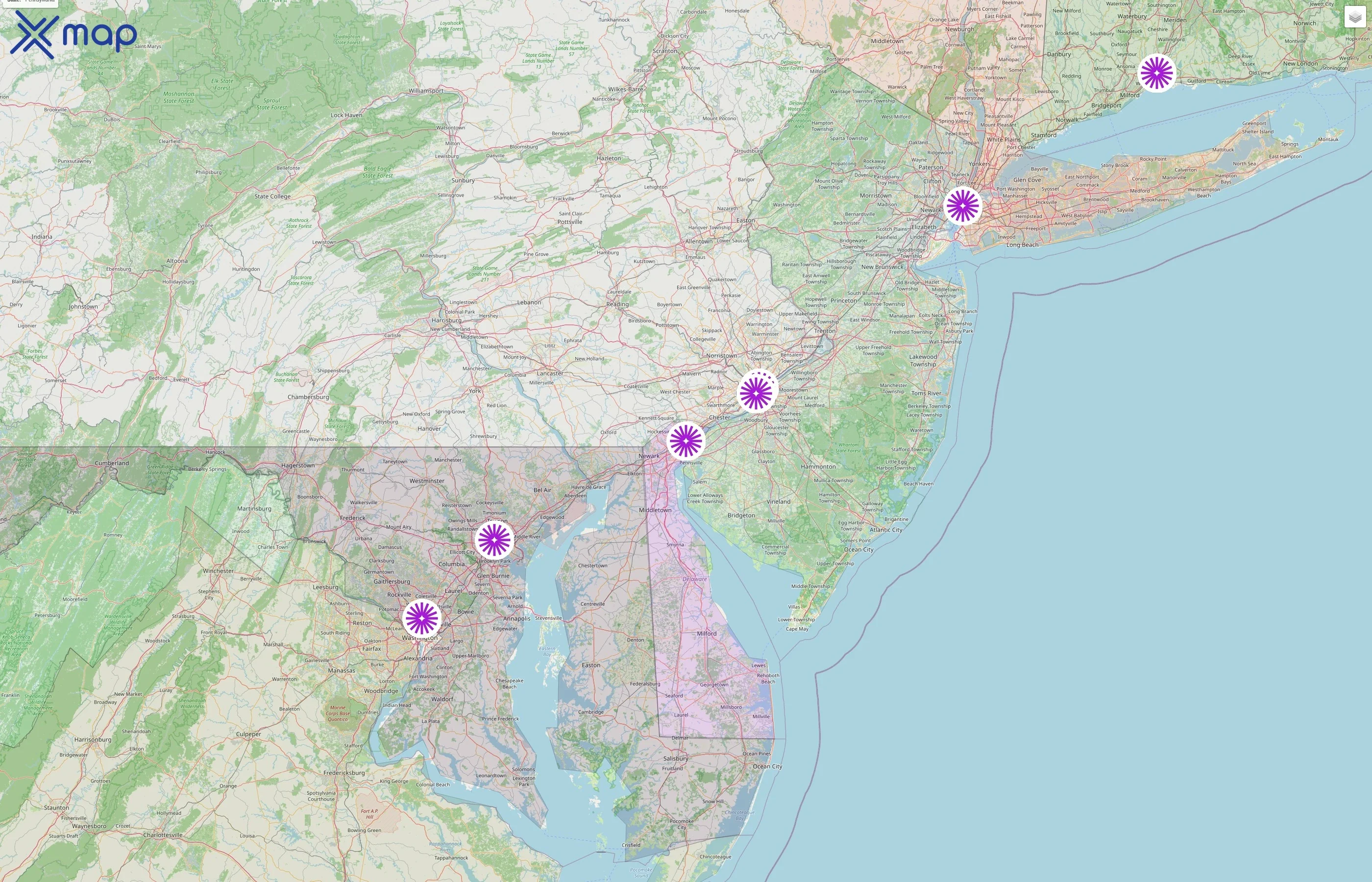 Teach For America street hotspots