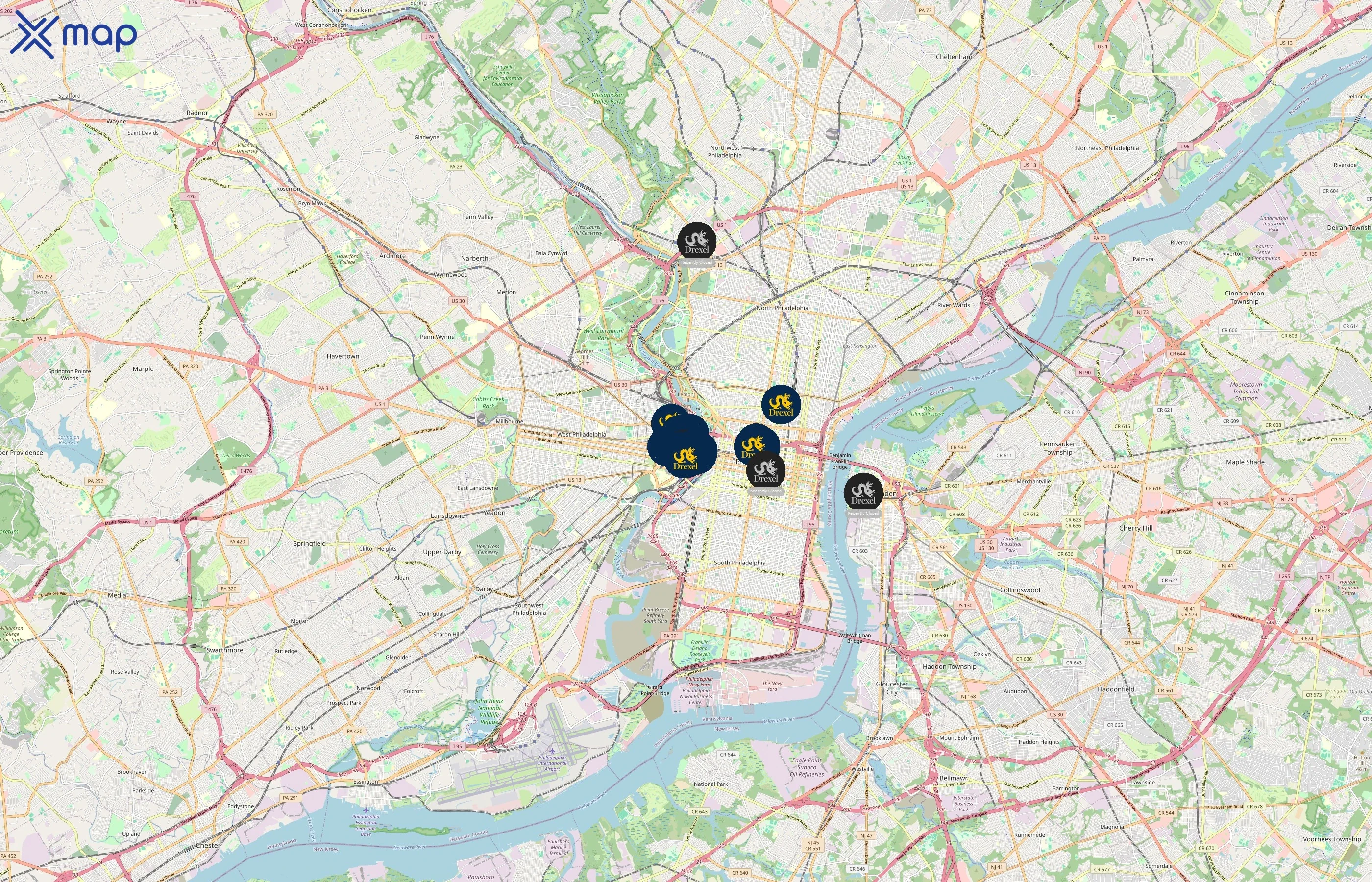 Drexel University area coverage