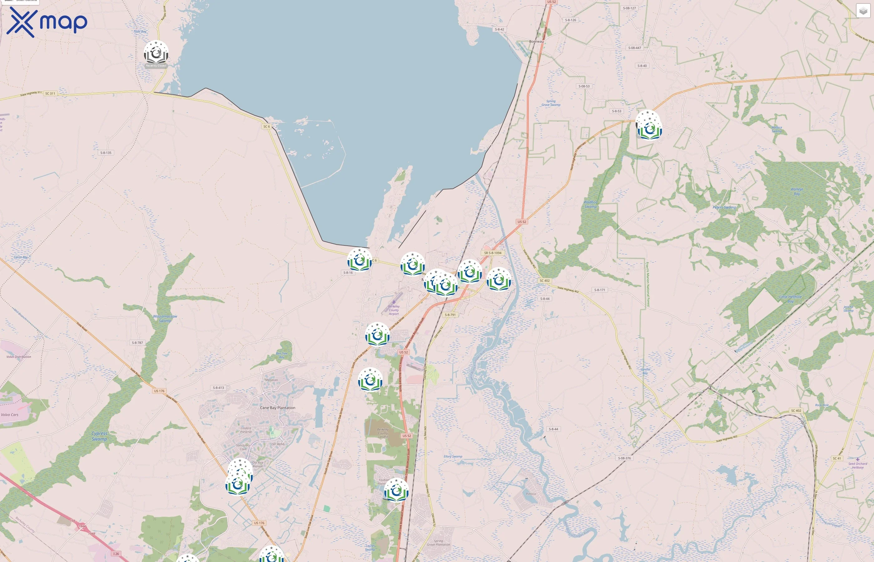 Berkeley County School District traffic data