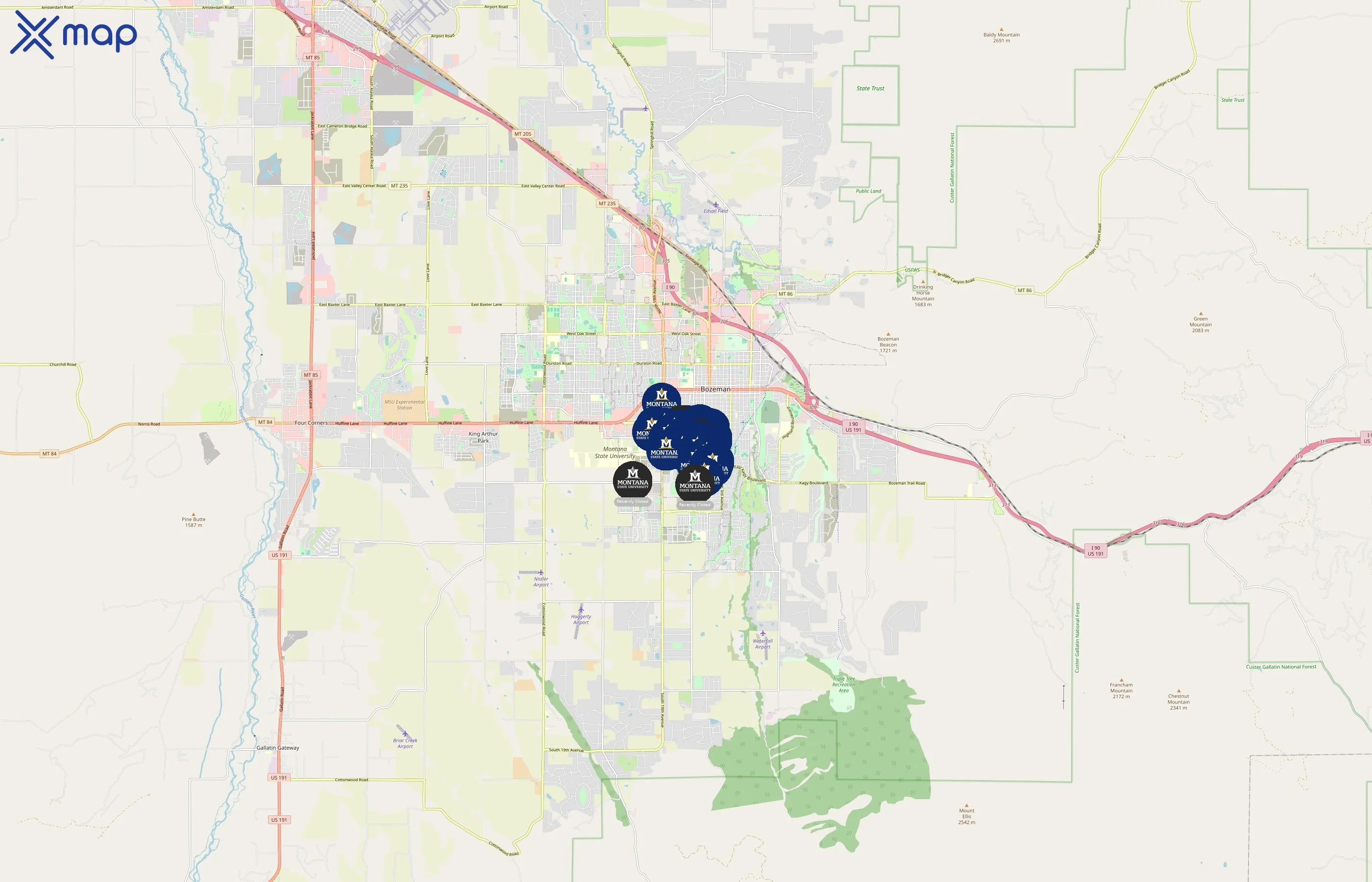Montana State University area coverage