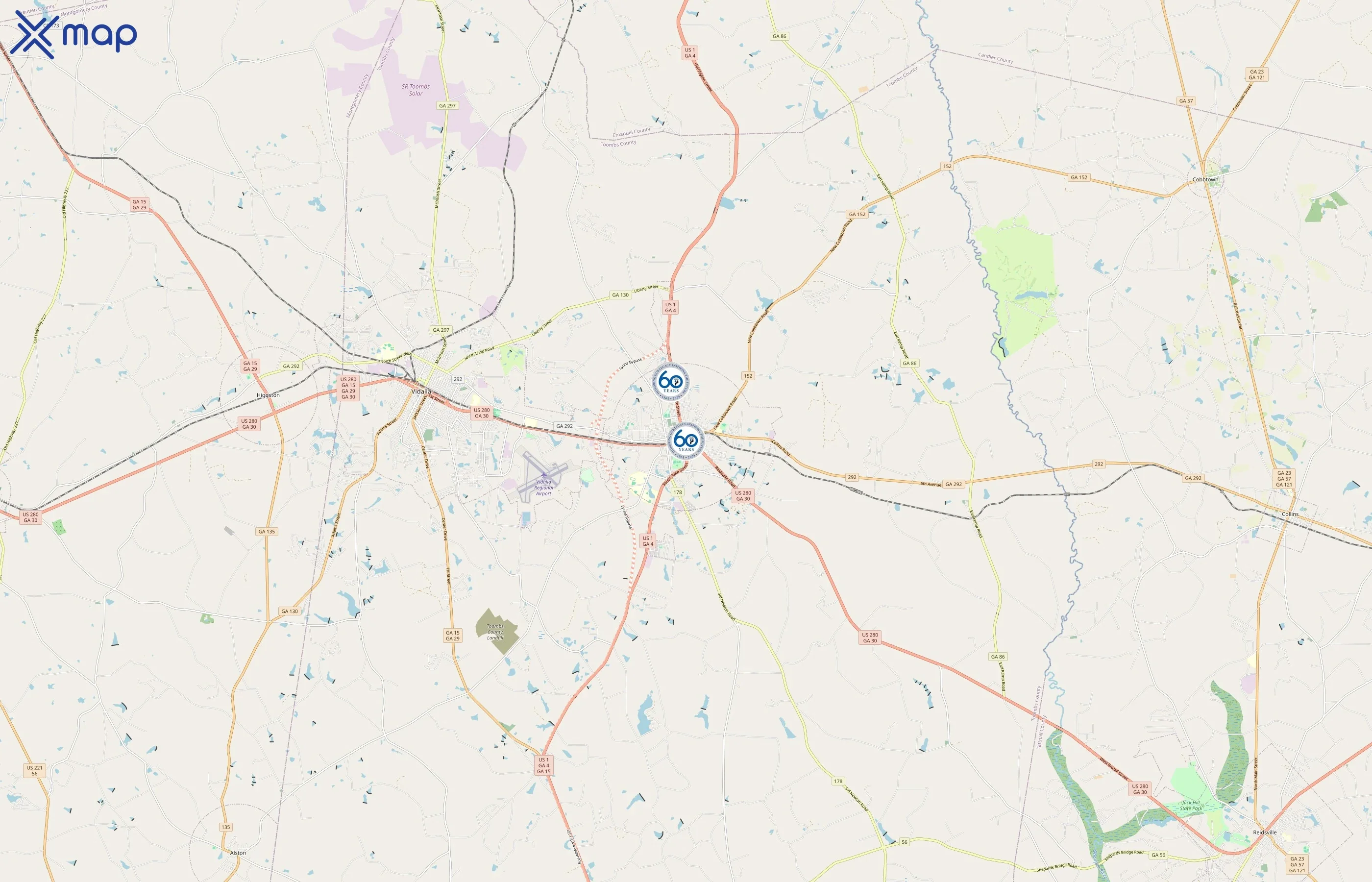 Telamon Corporation area coverage