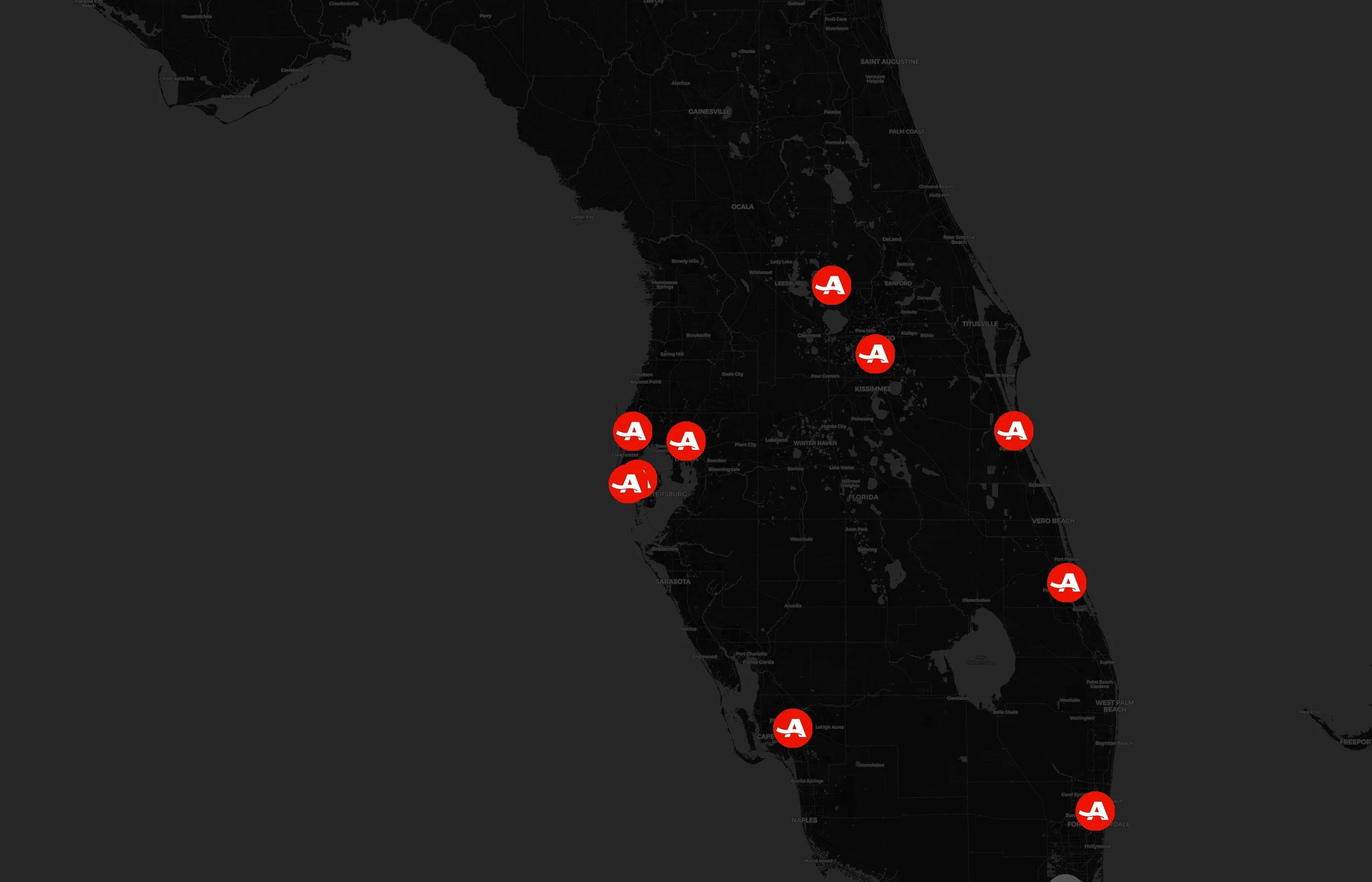 AARP city distribution