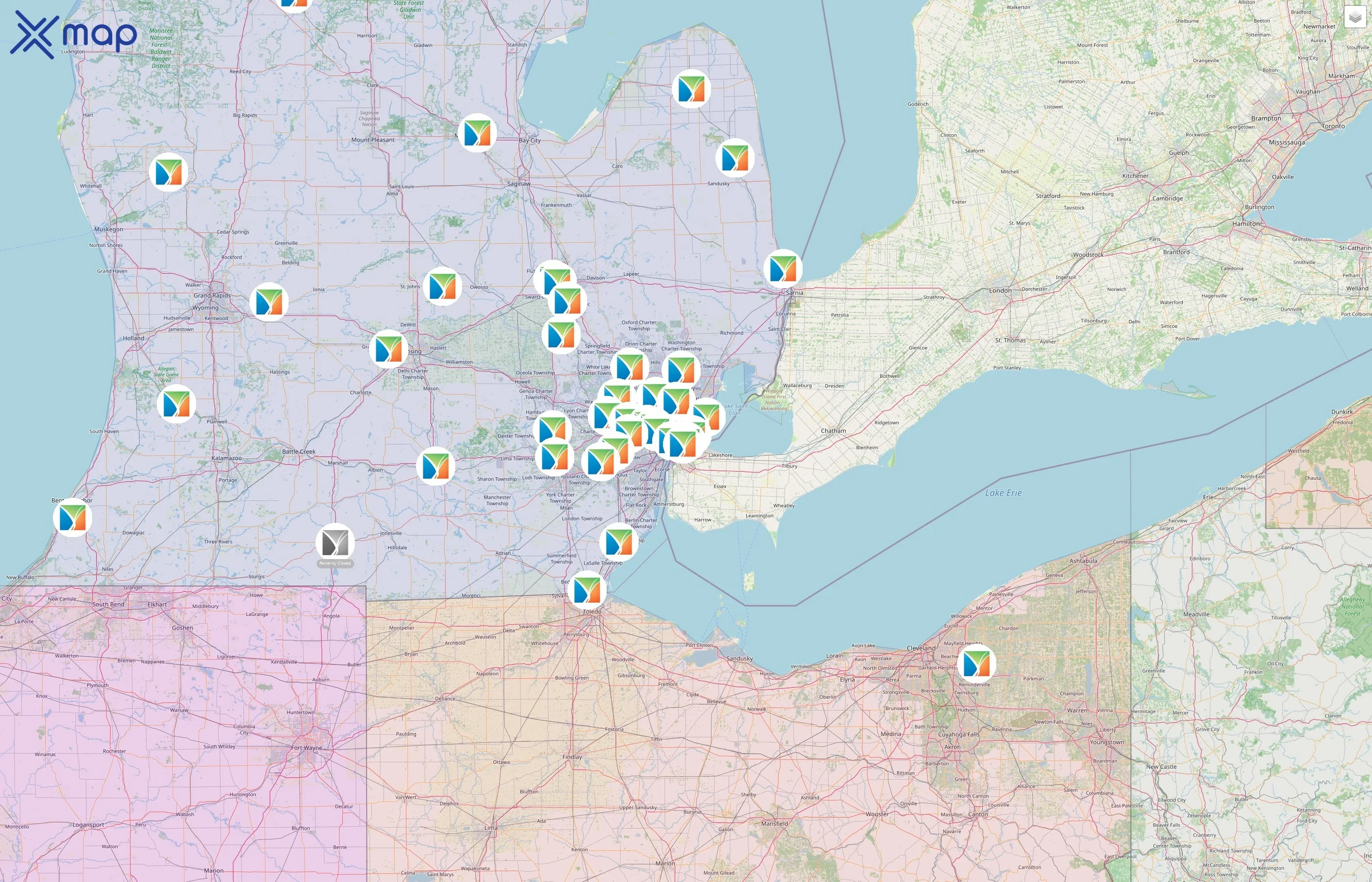 Ciena Healthcare street hotspots