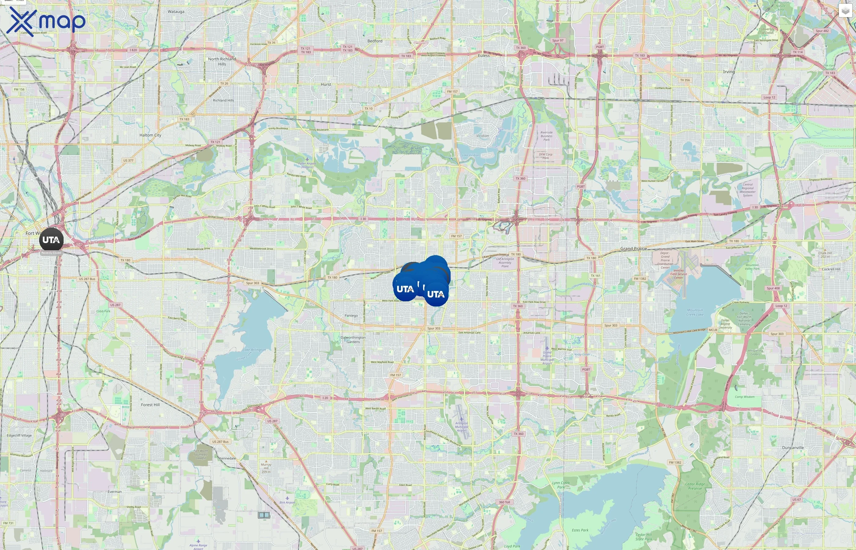 University of Texas at Arlington traffic data