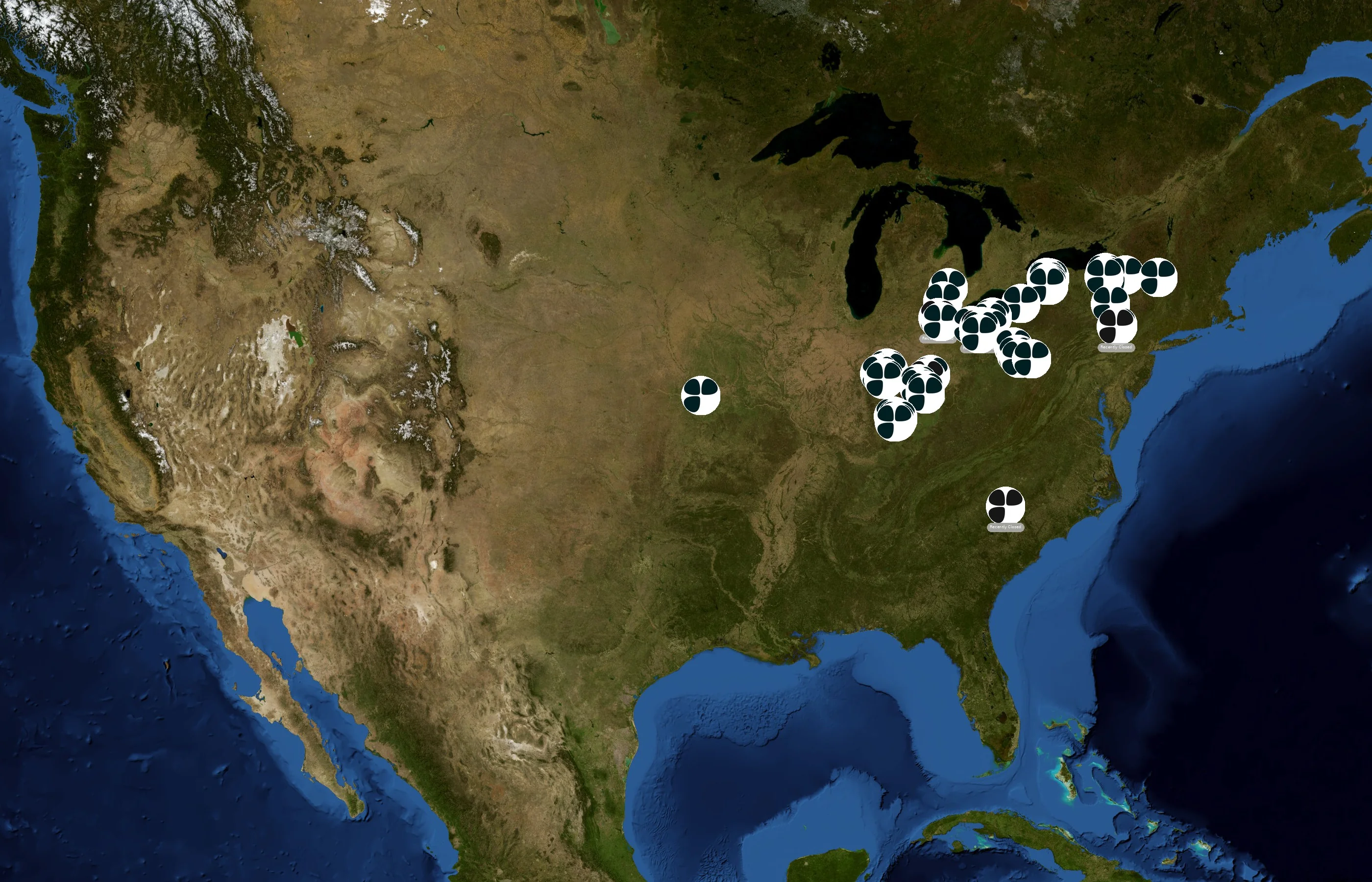 One Clover state distribution