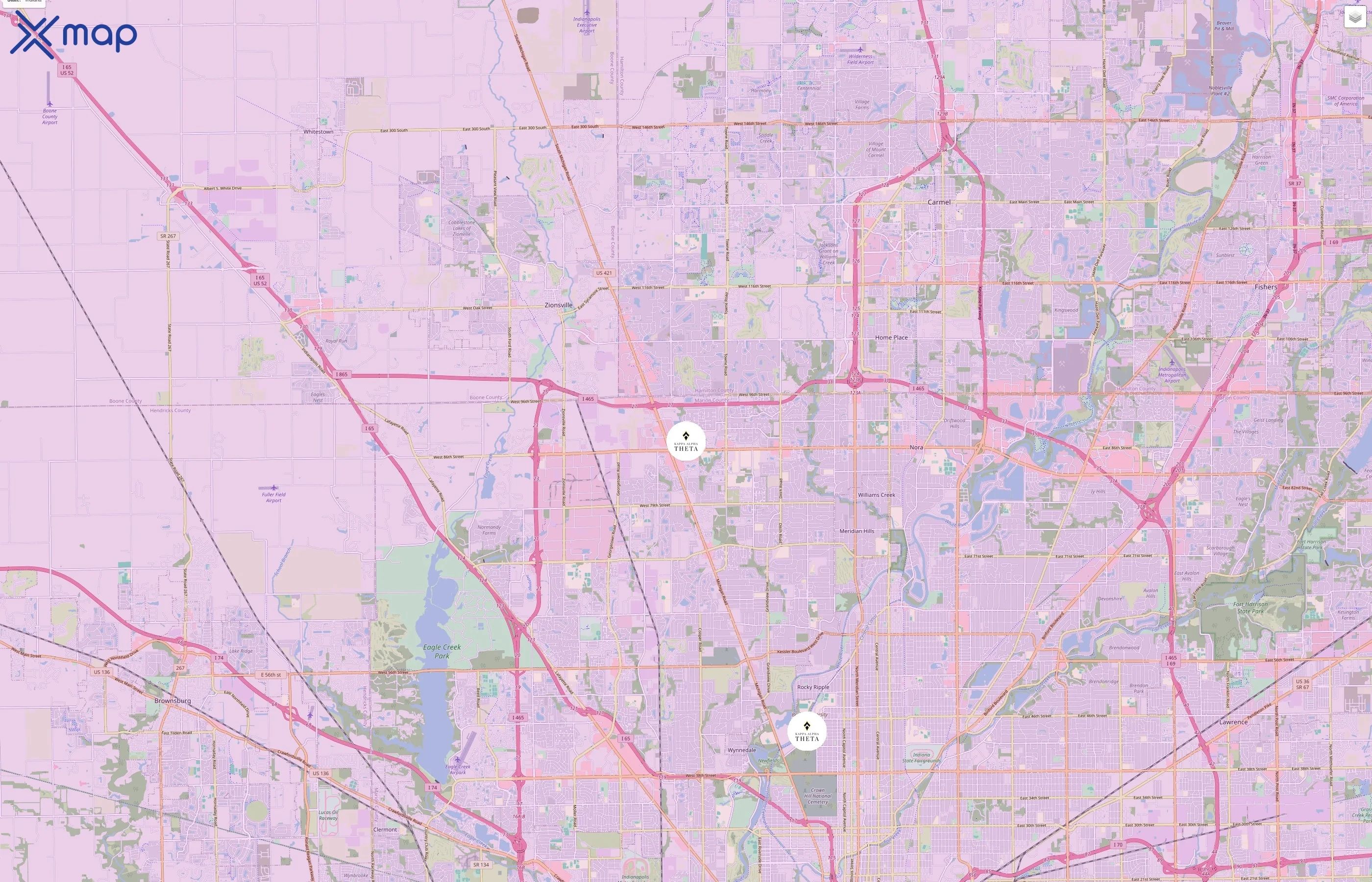 Kappa Alpha Theta traffic data