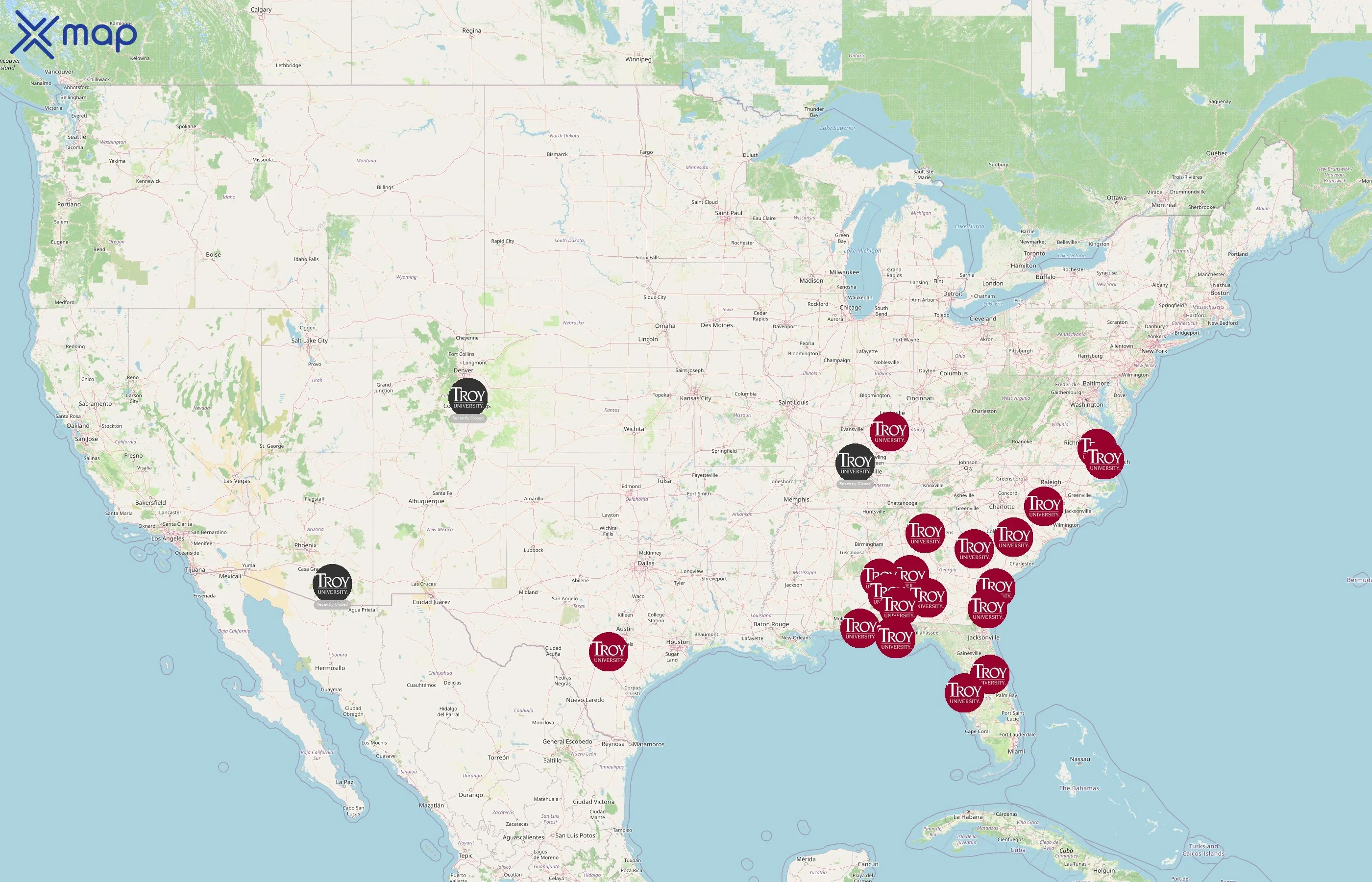 Troy University business status