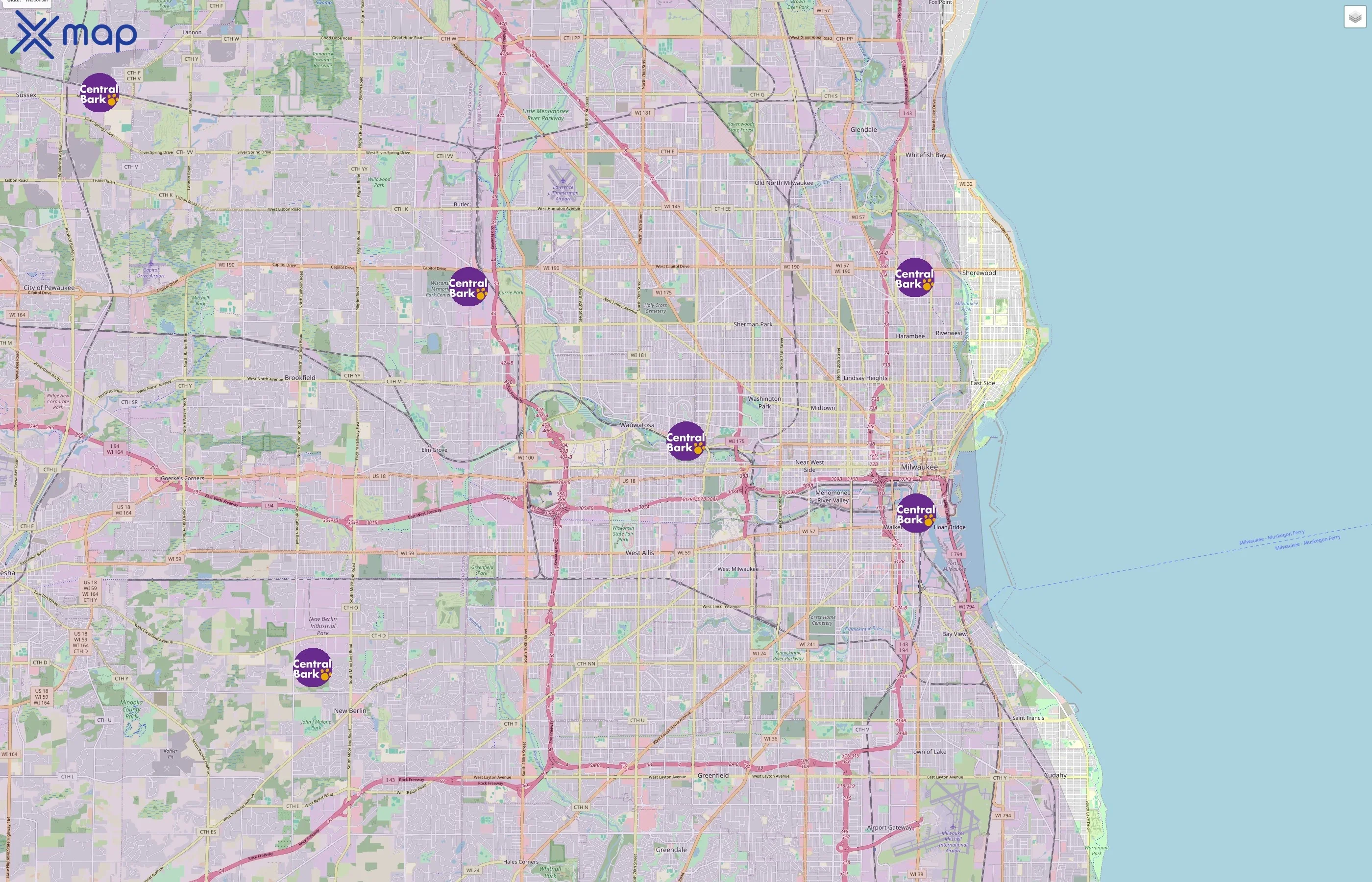 Central Bark traffic data