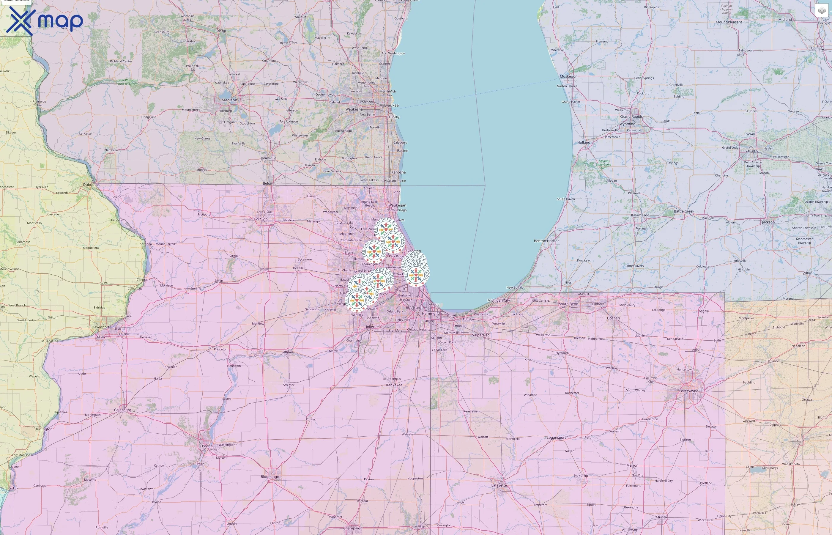 The Gardner School street hotspots