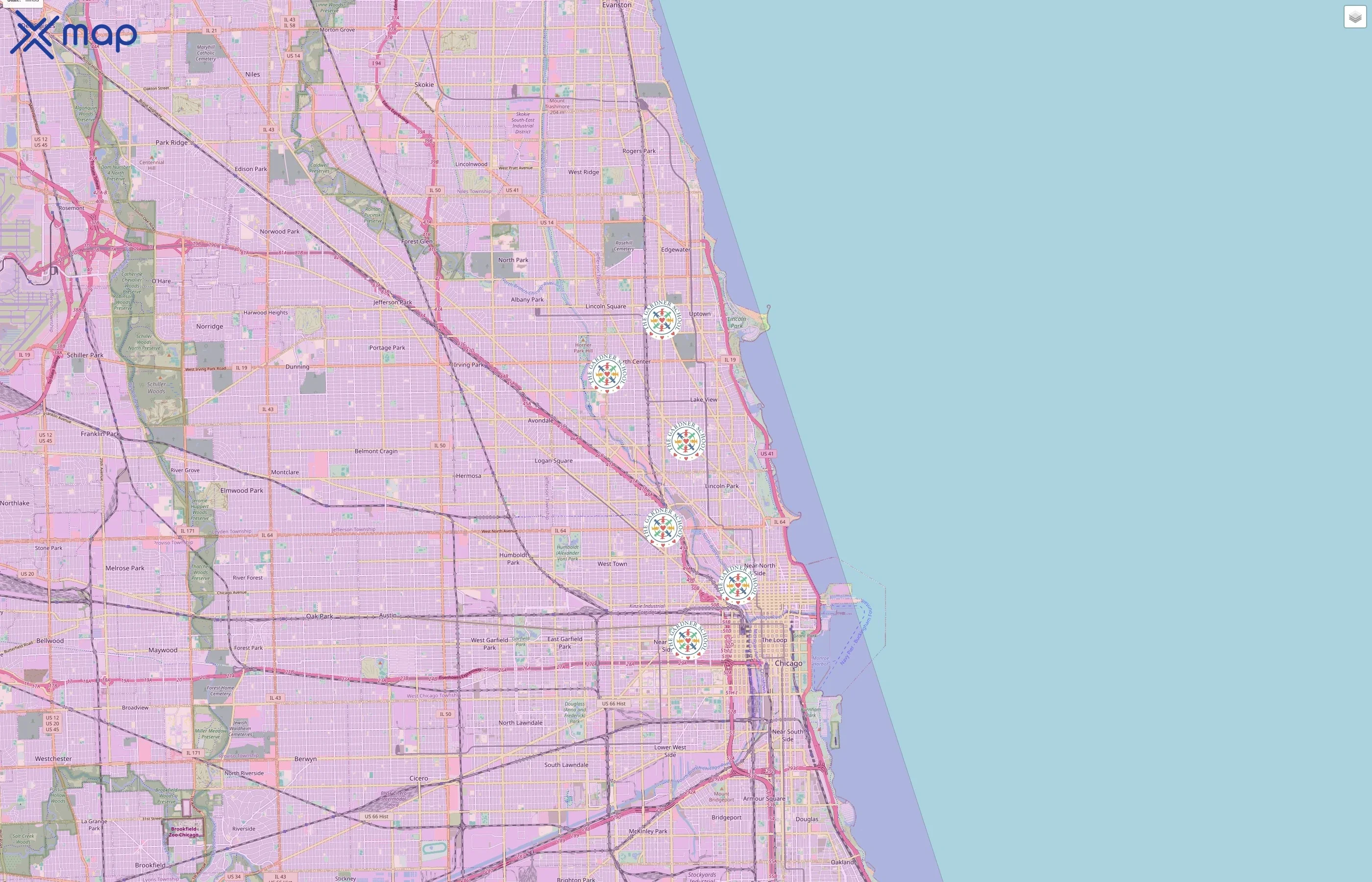 The Gardner School traffic data
