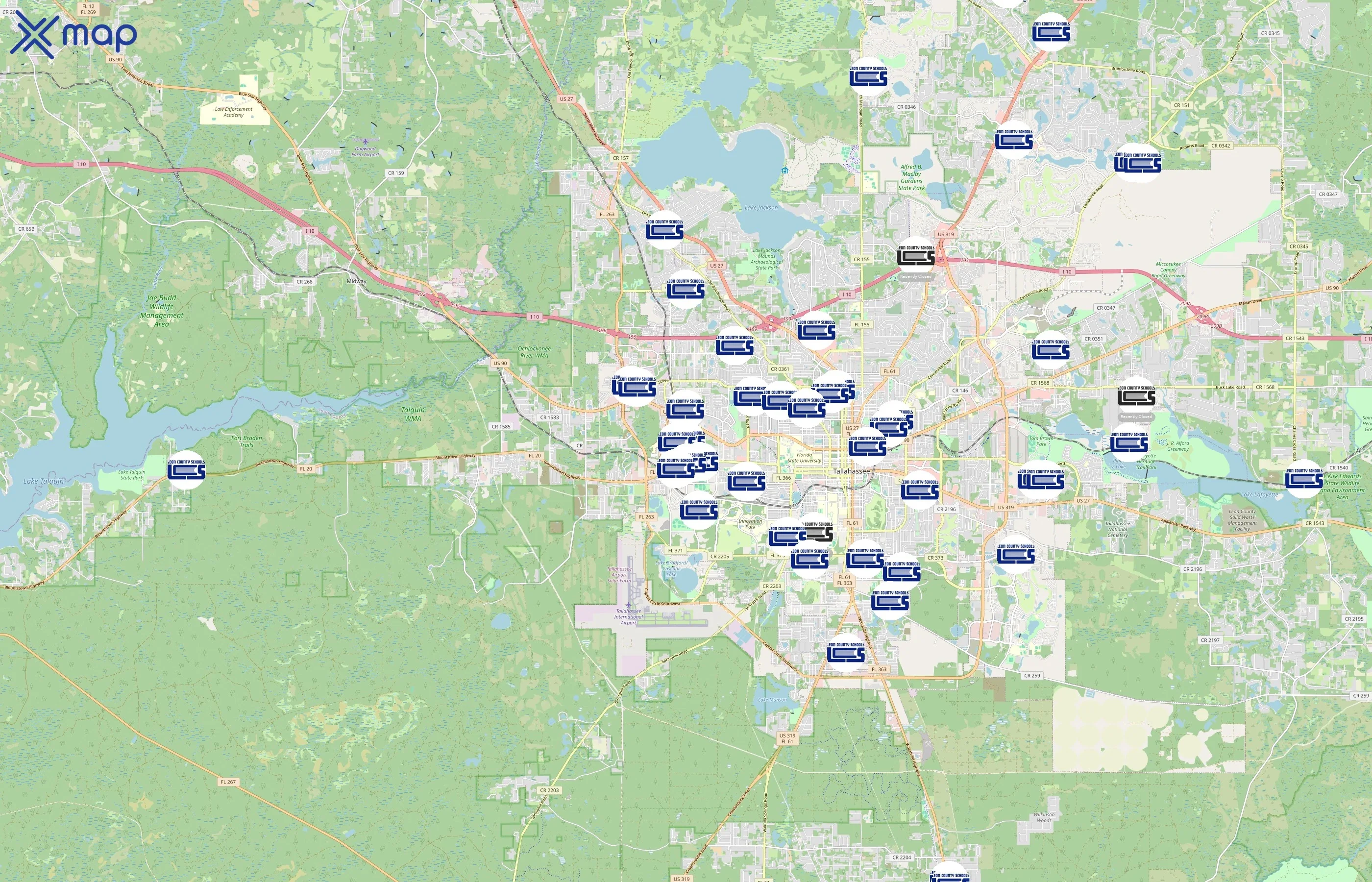 Leon County Schools area coverage