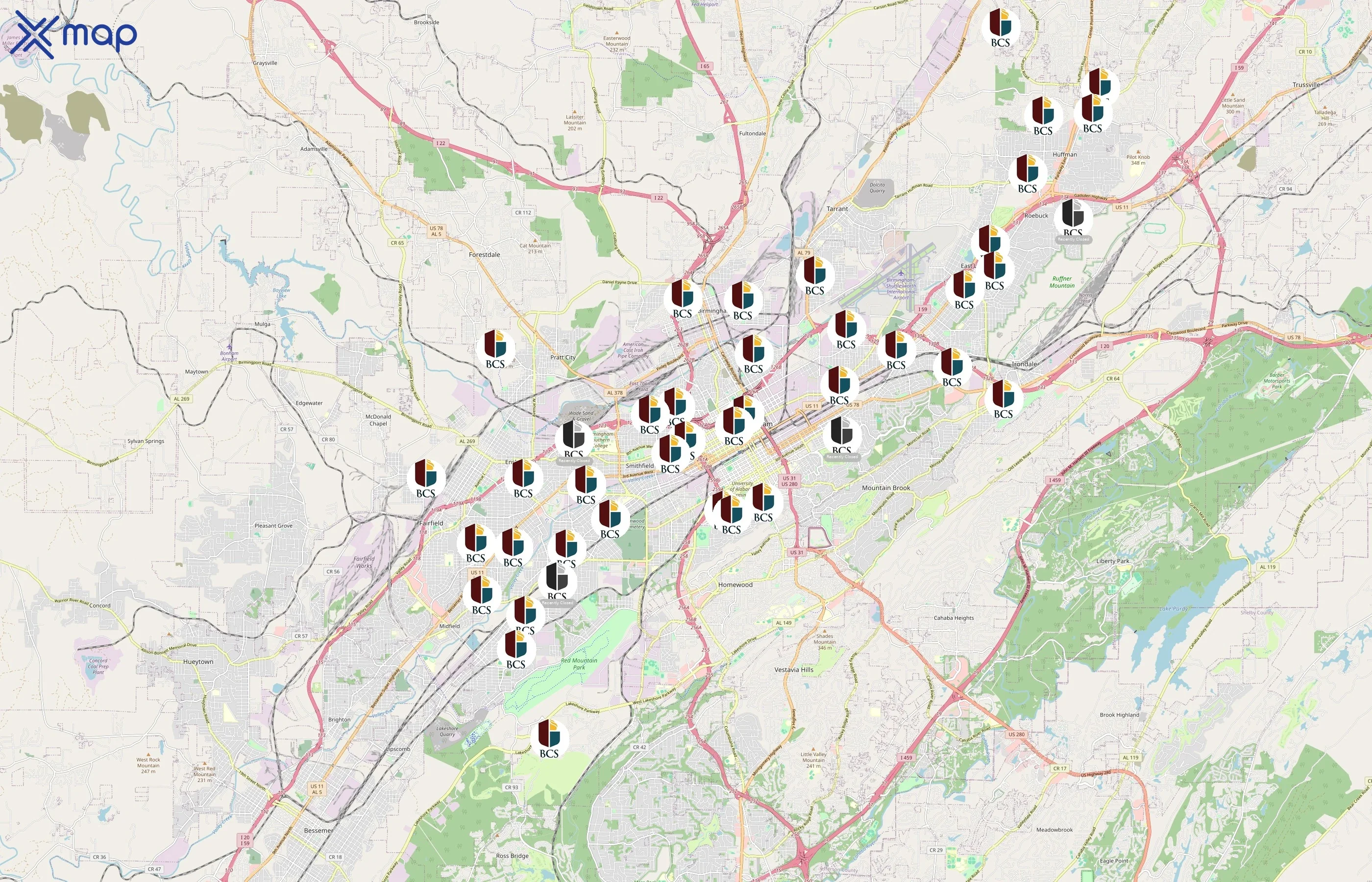 Birmingham City Schools area coverage