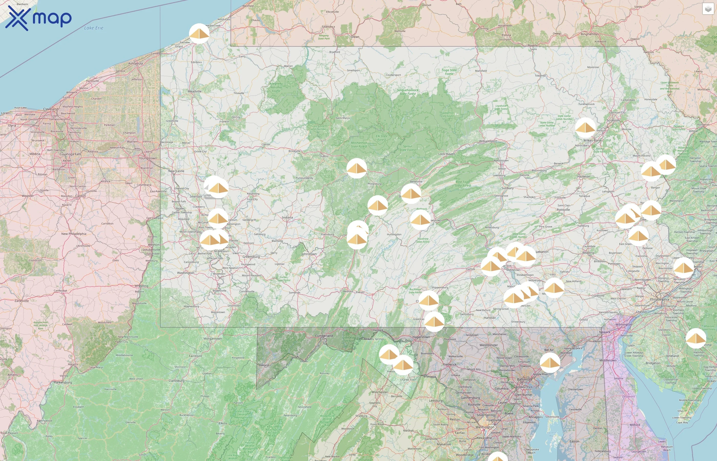 Pyramid Healthcare street hotspots