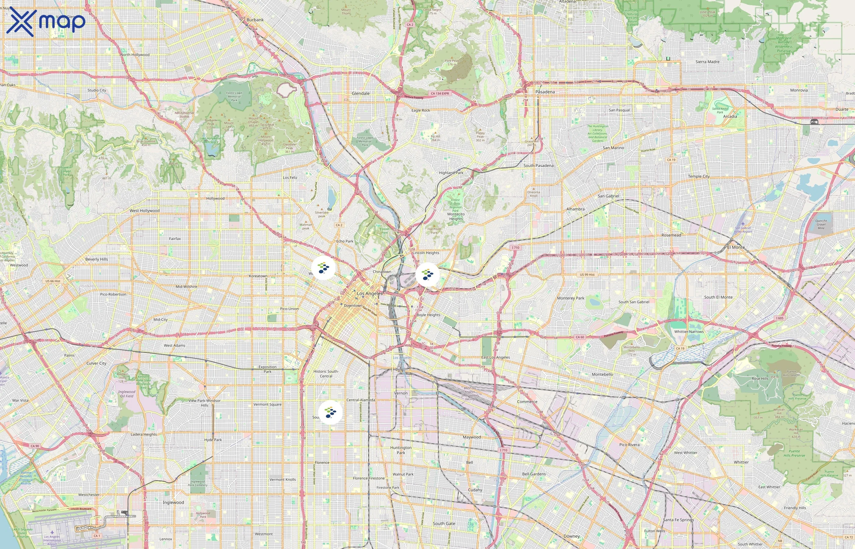 BAART Programs area coverage