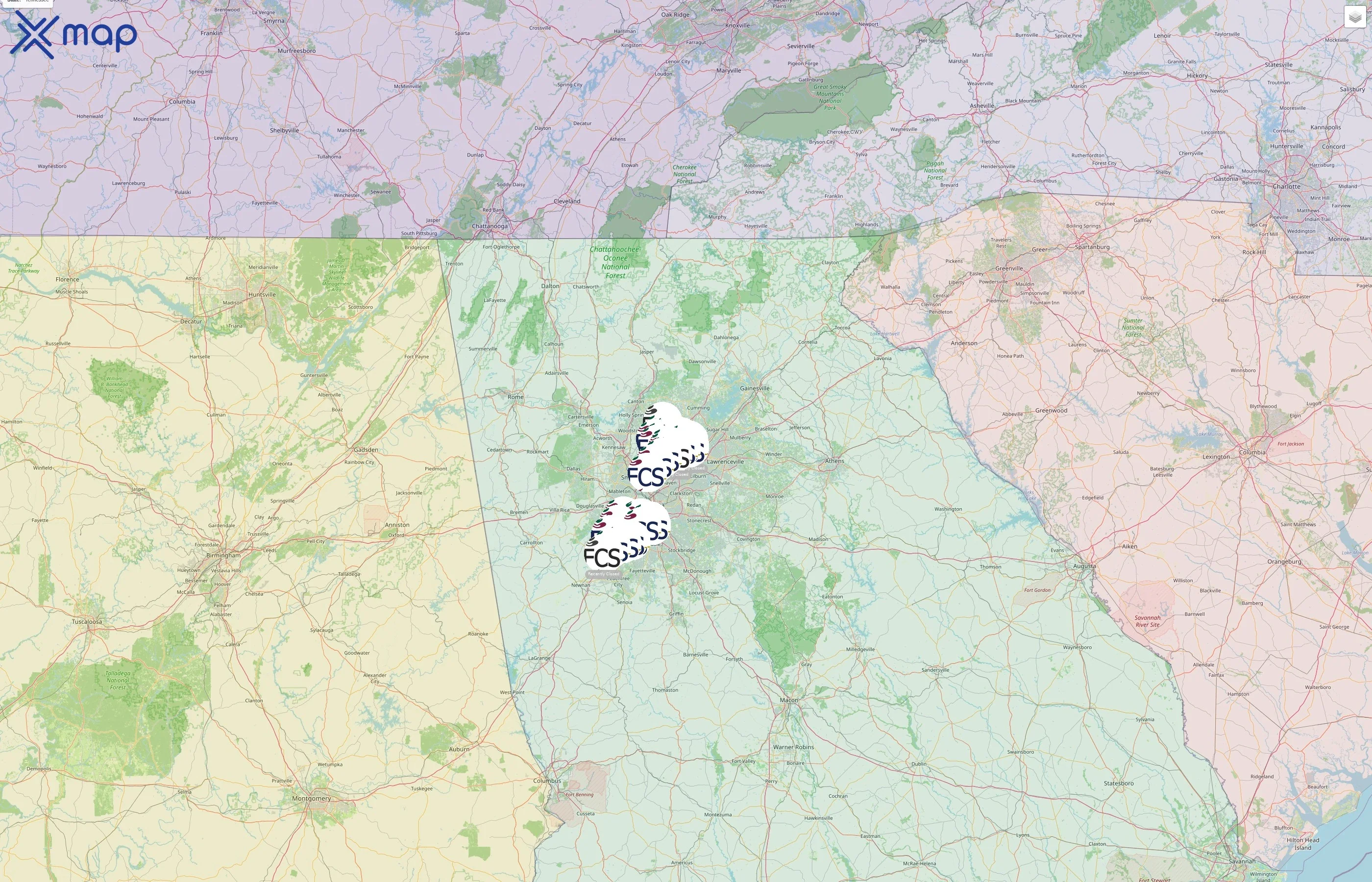 Fulton County Schools street hotspots