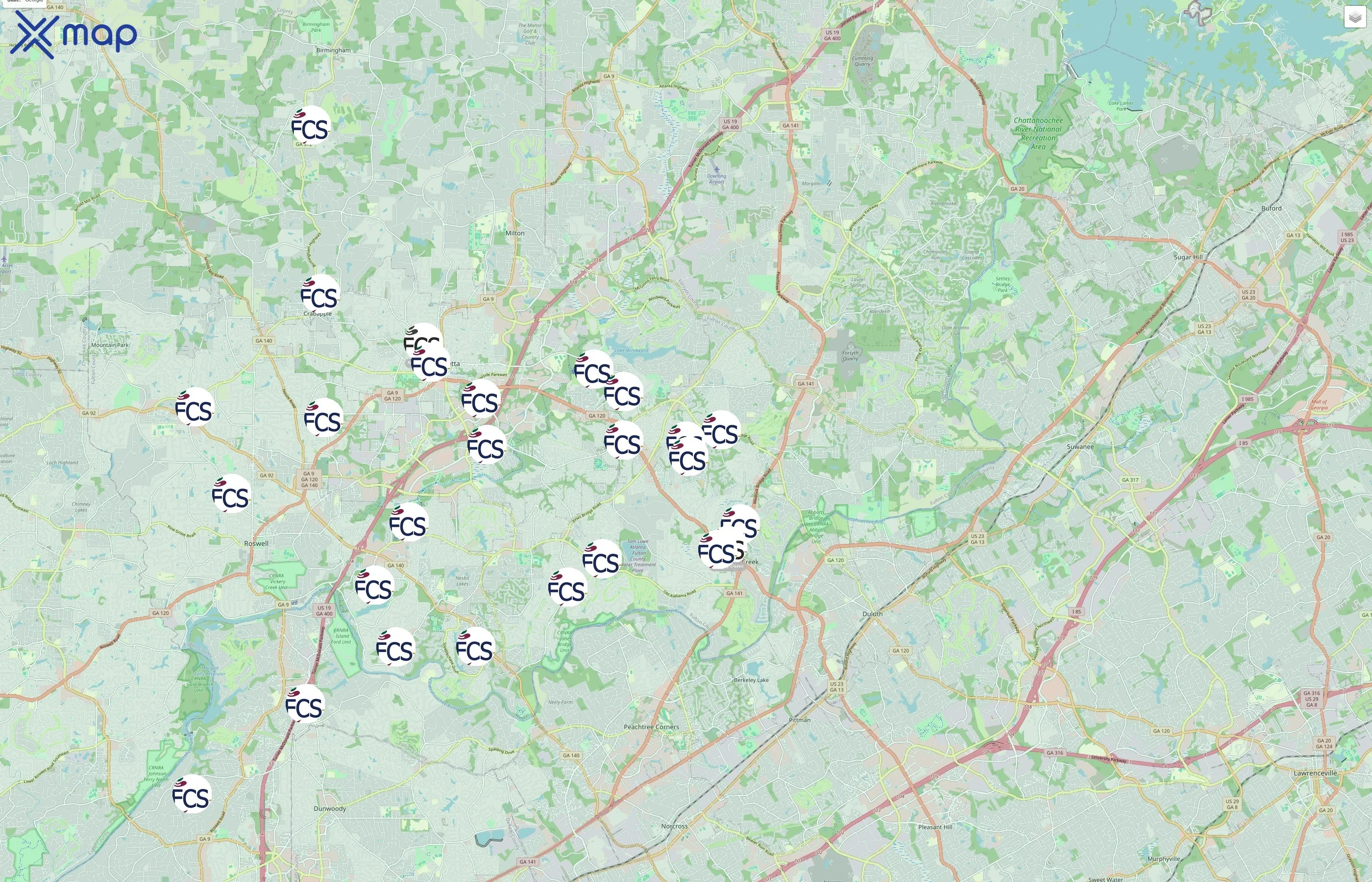 Fulton County Schools traffic data