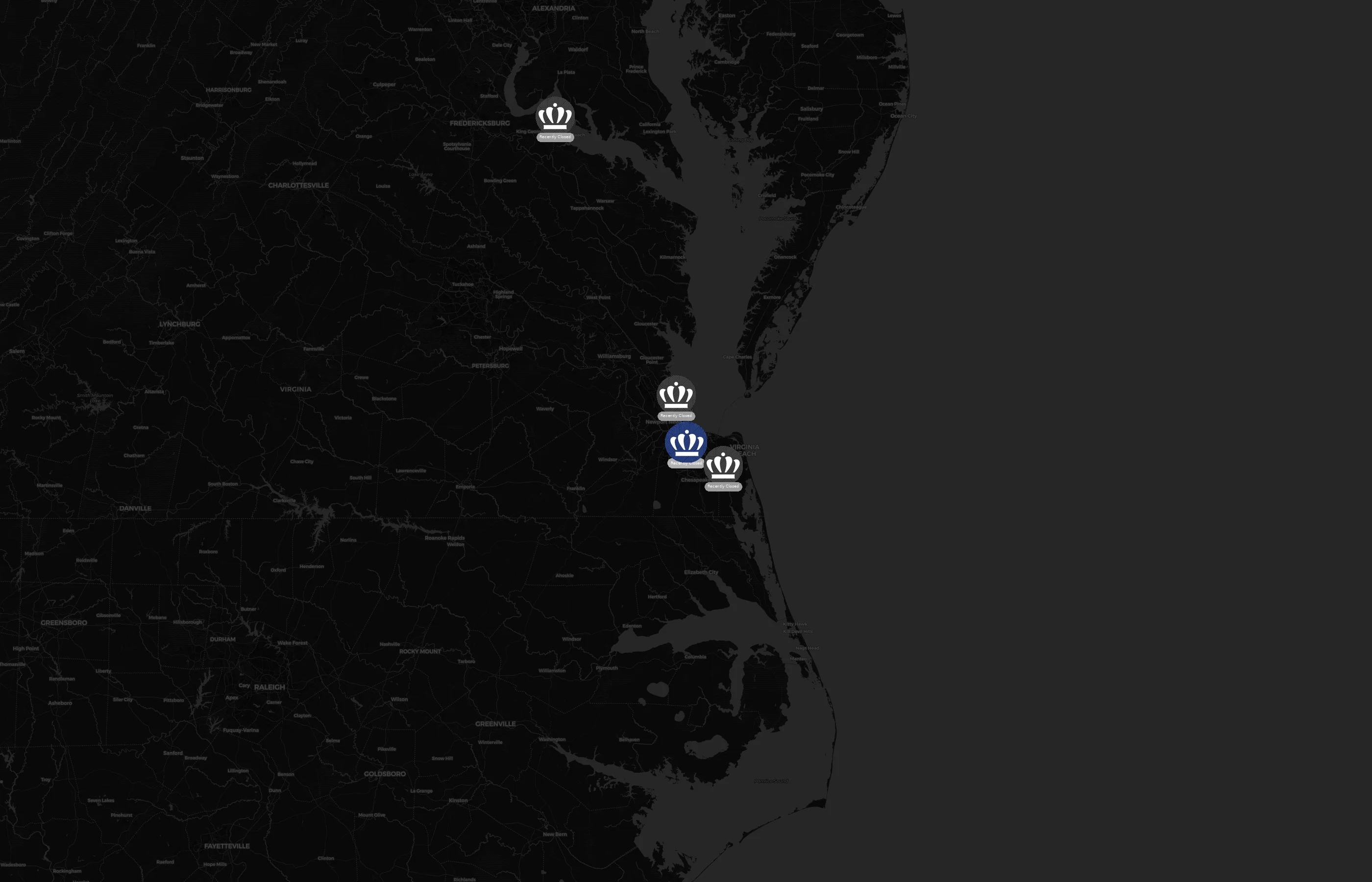 Old Dominion University city distribution