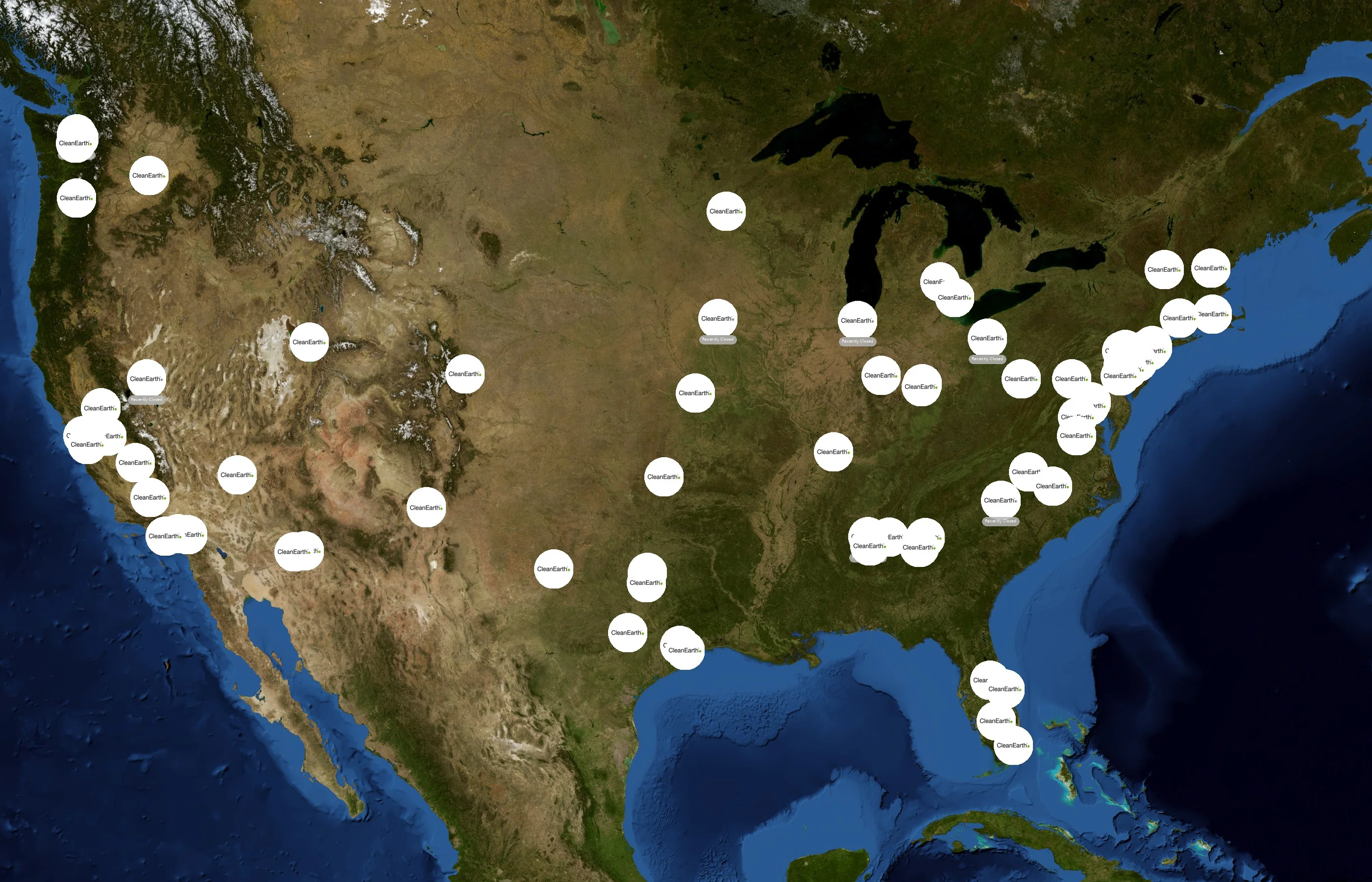 Clean Earth state distribution