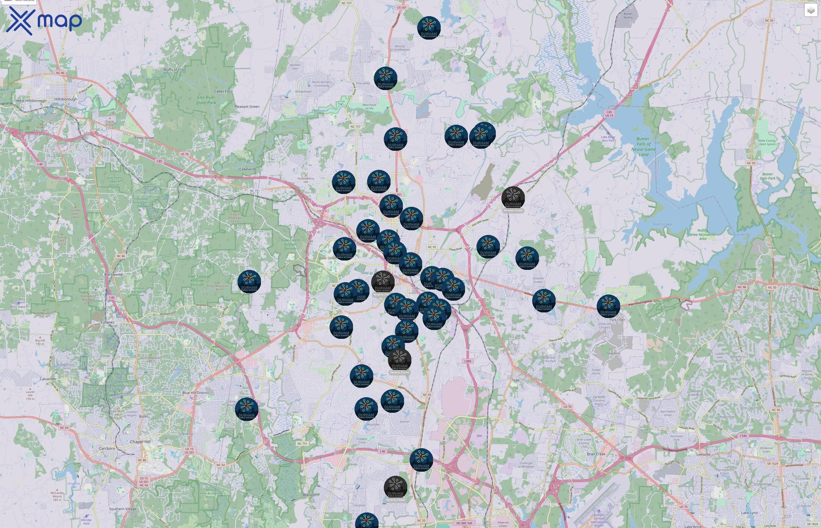 Durham Public Schools traffic data