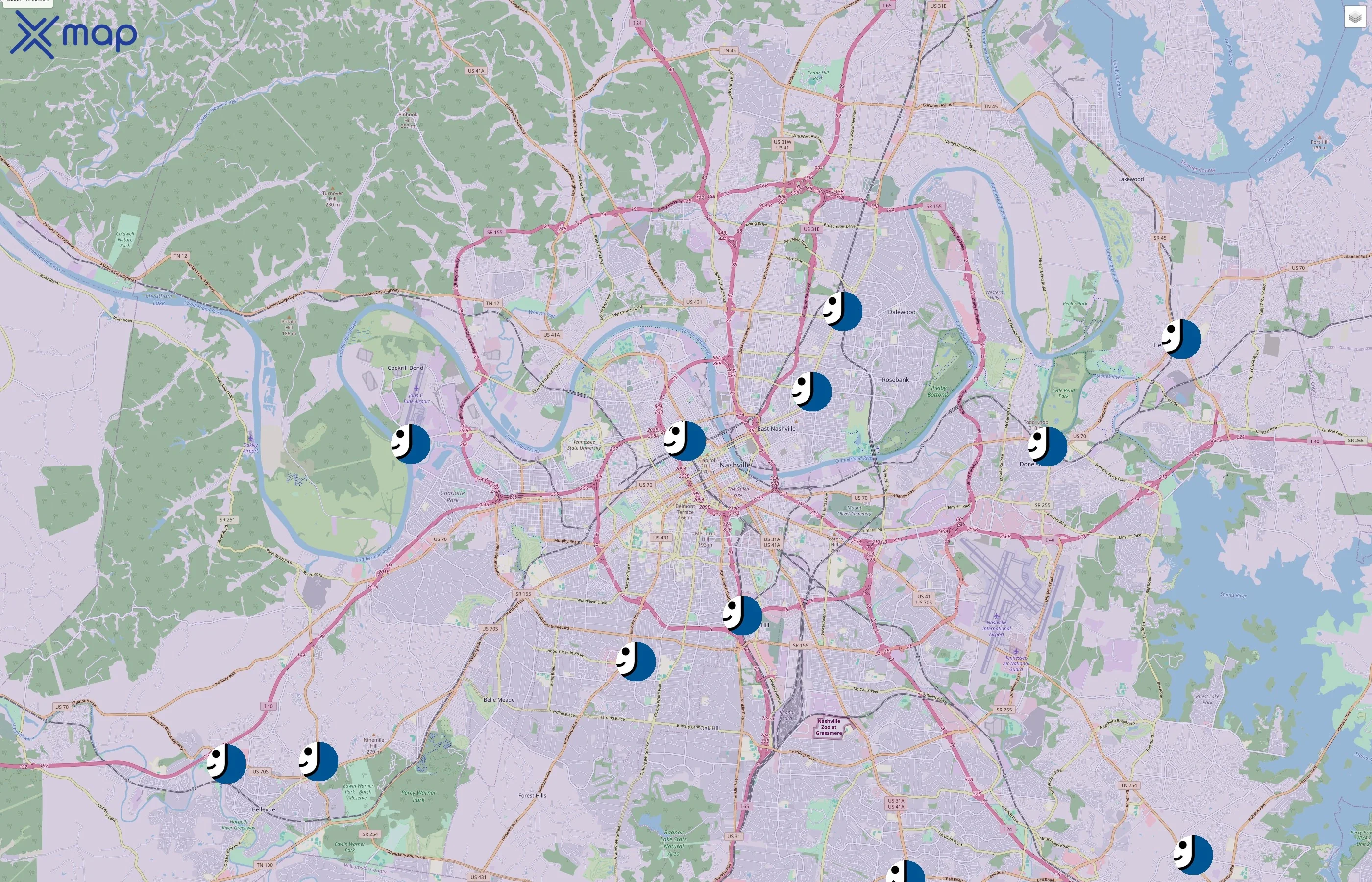 Goodwill Industries of Middle Tennessee traffic data