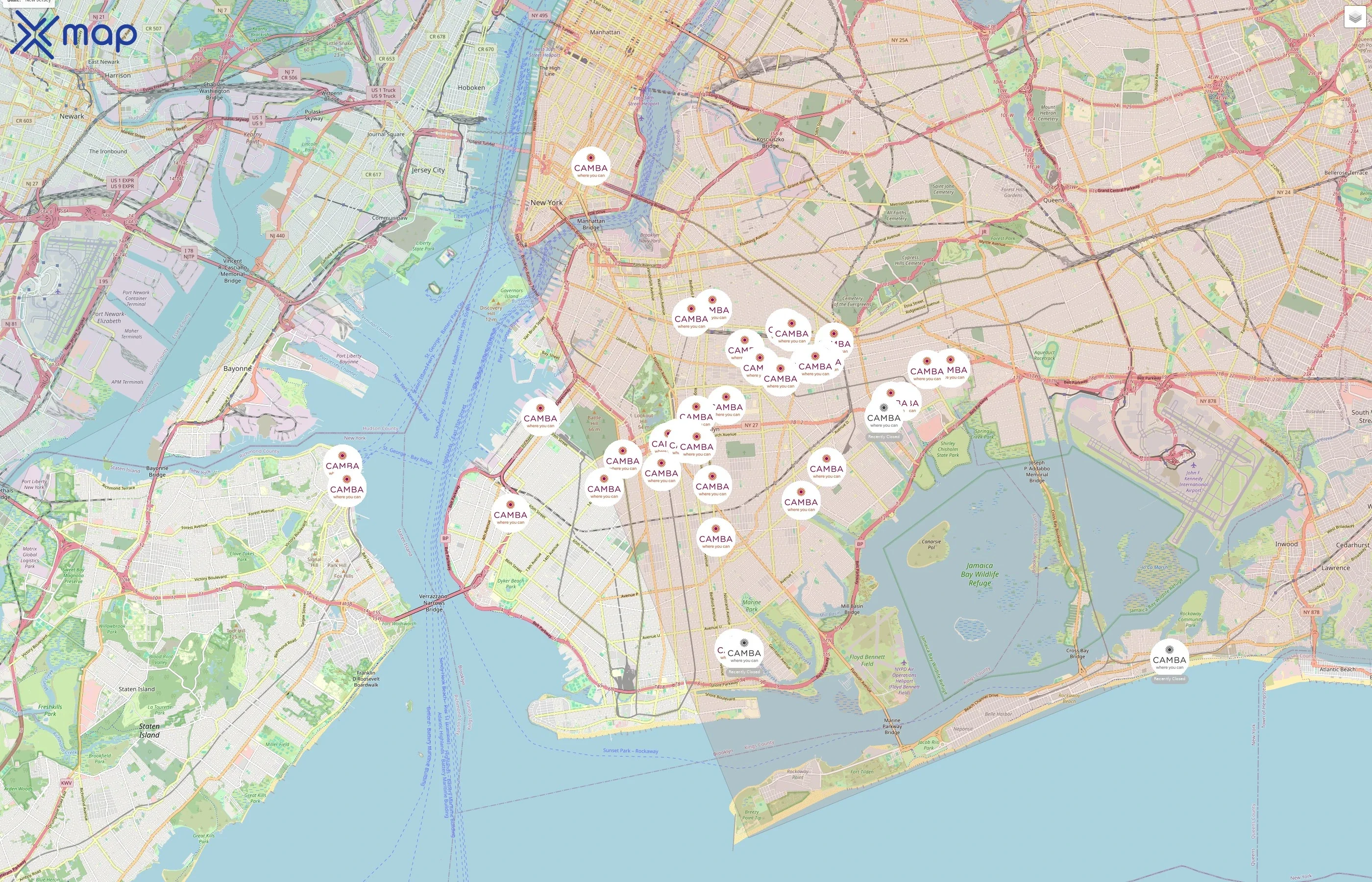 CAMBA traffic data