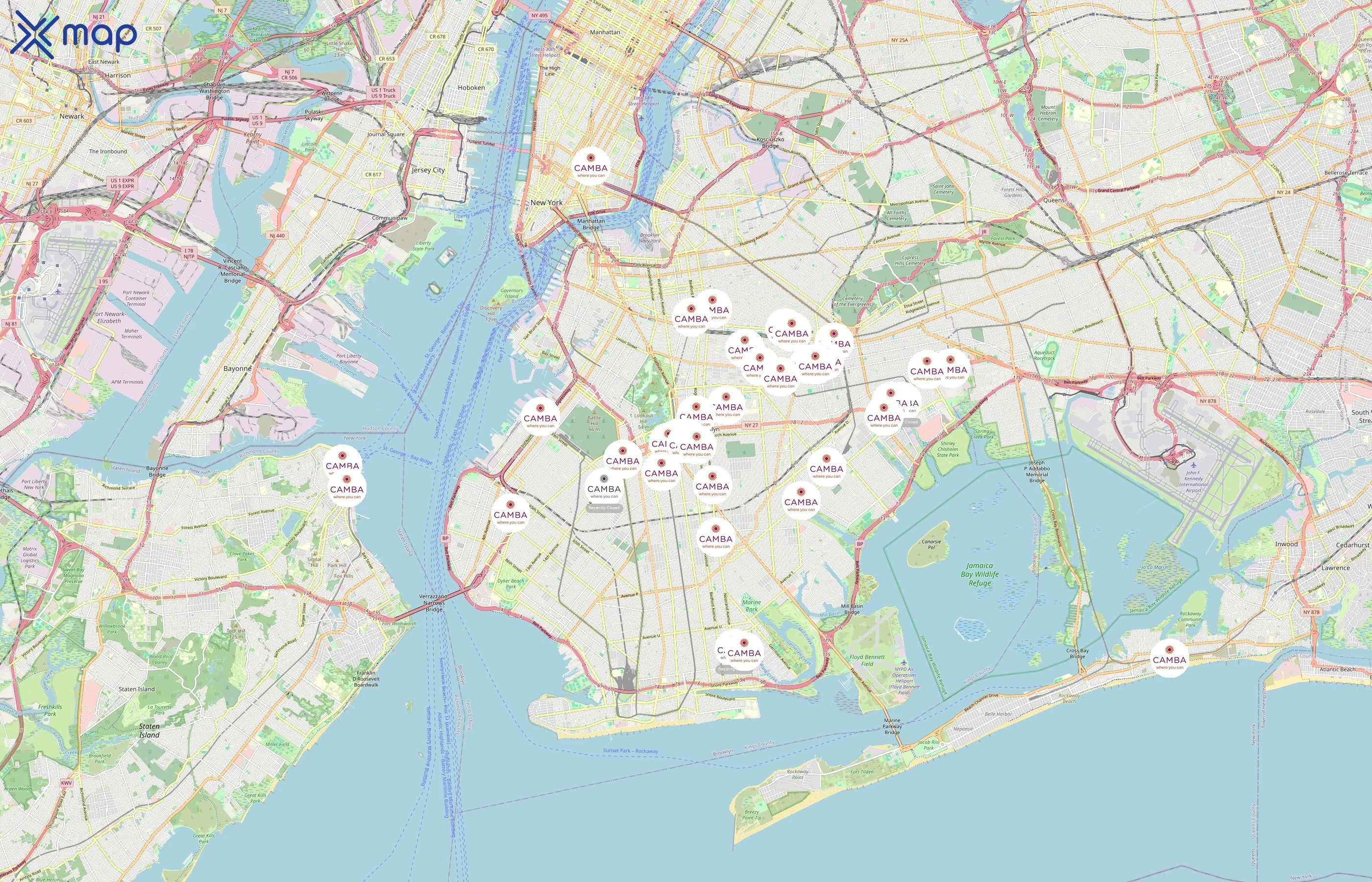 CAMBA area coverage