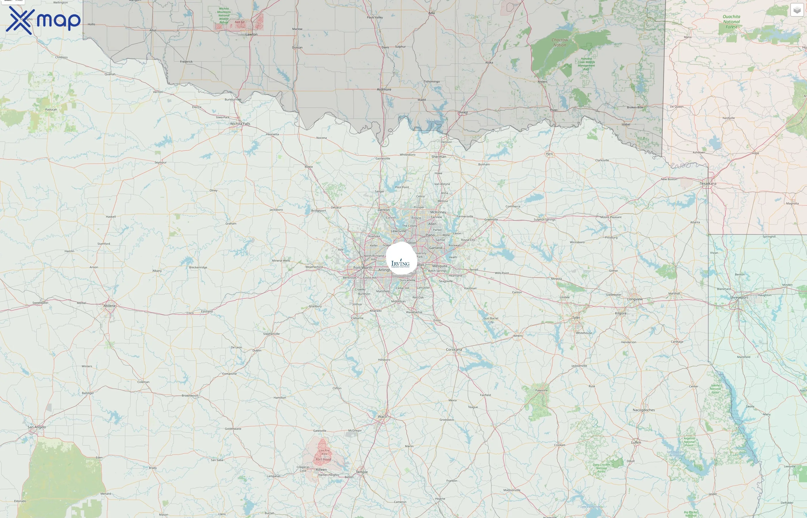 Irving Independent School District street hotspots