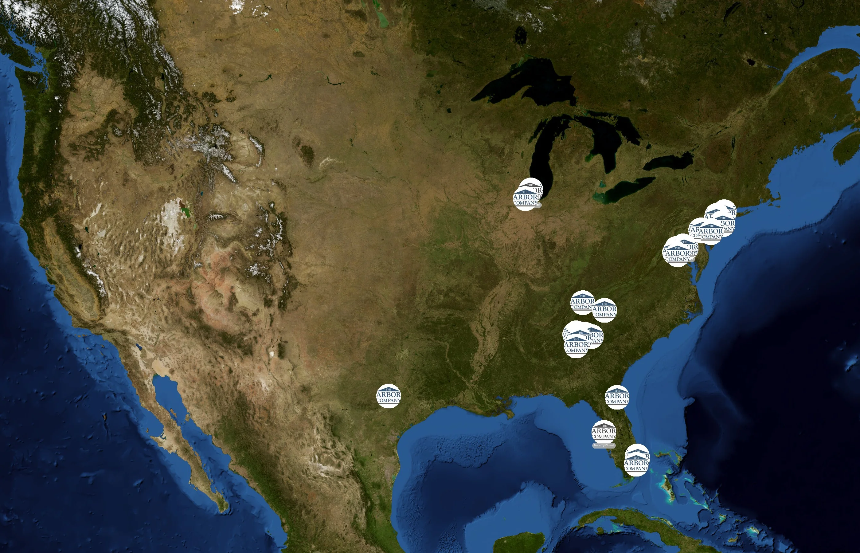 The Arbor Company state distribution