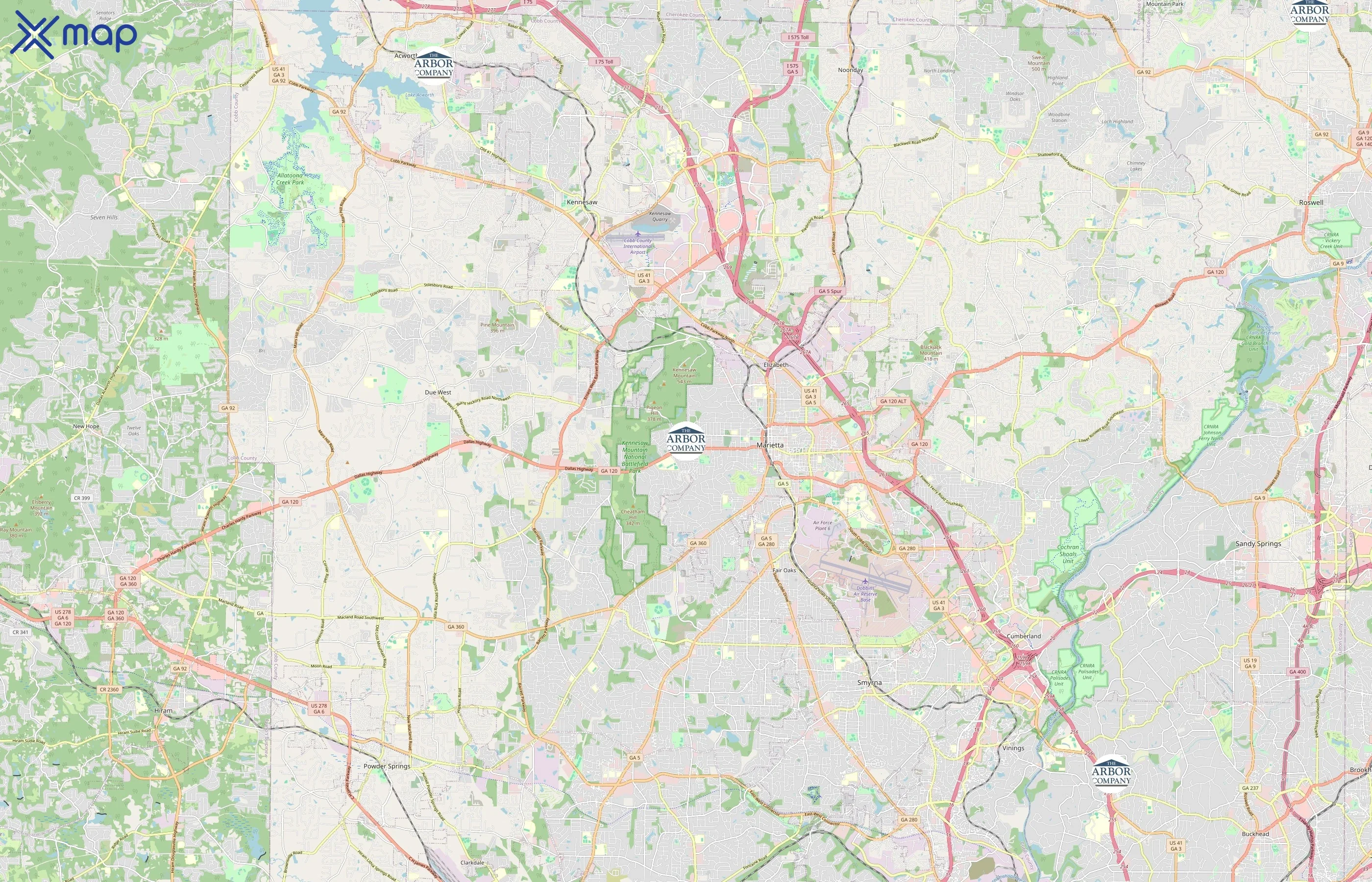 The Arbor Company area coverage