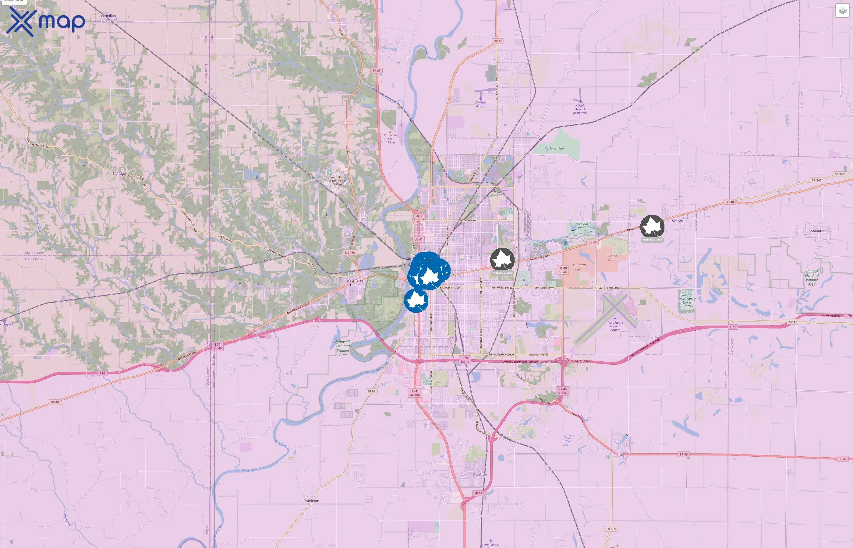 Indiana State University traffic data