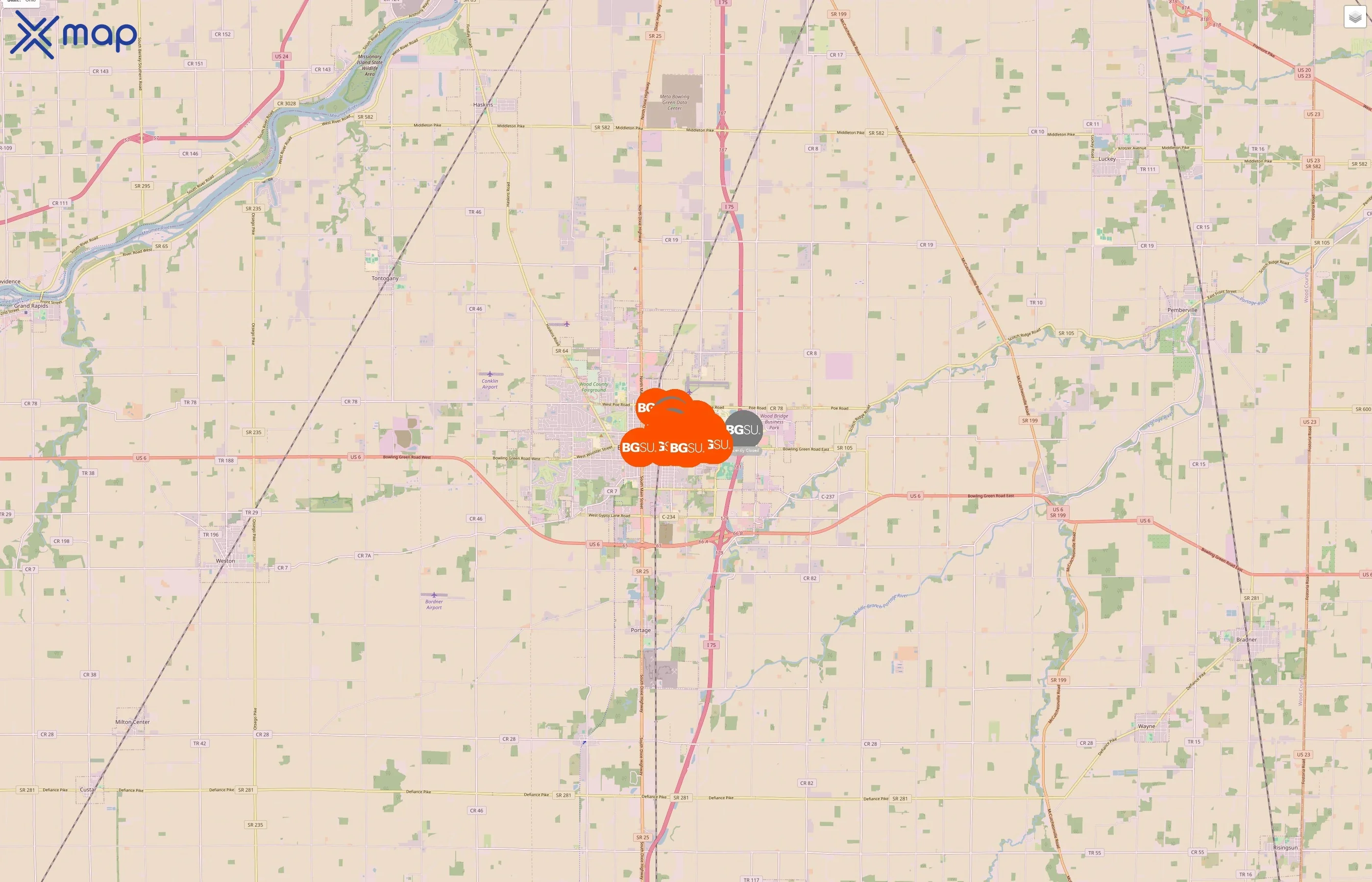 Bowling Green State University traffic data