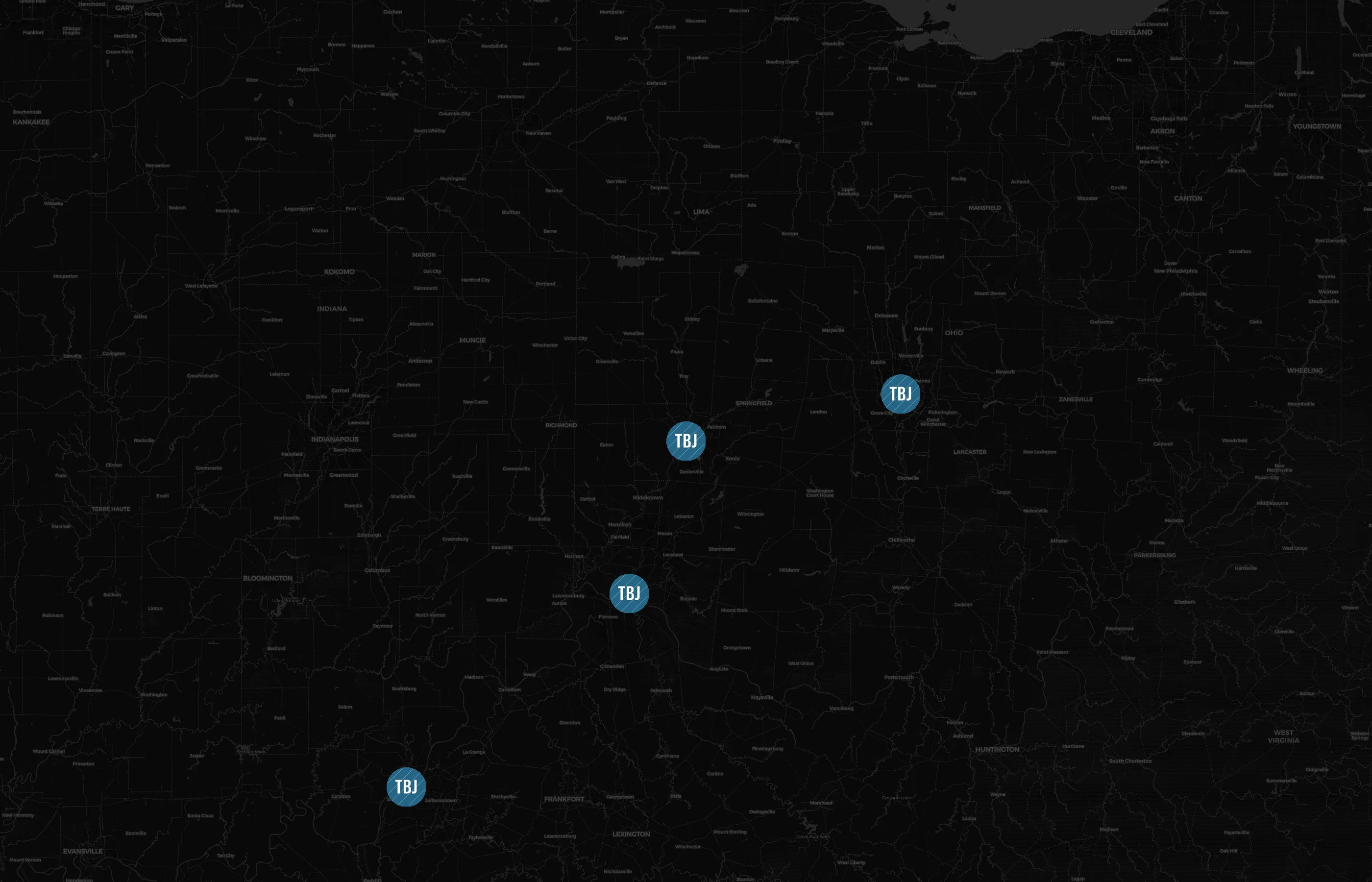 American City Business Journals city distribution