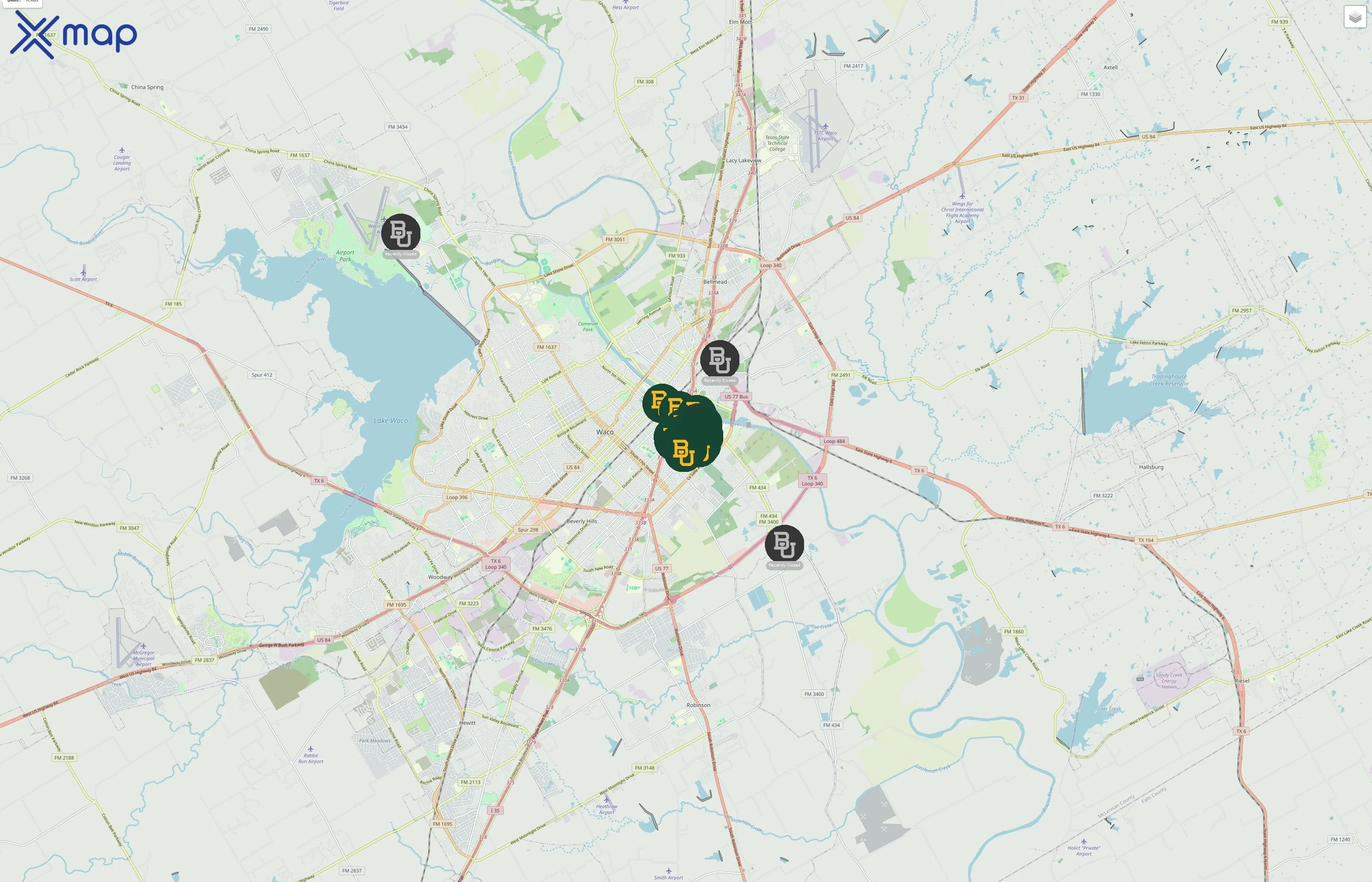 Baylor University traffic data
