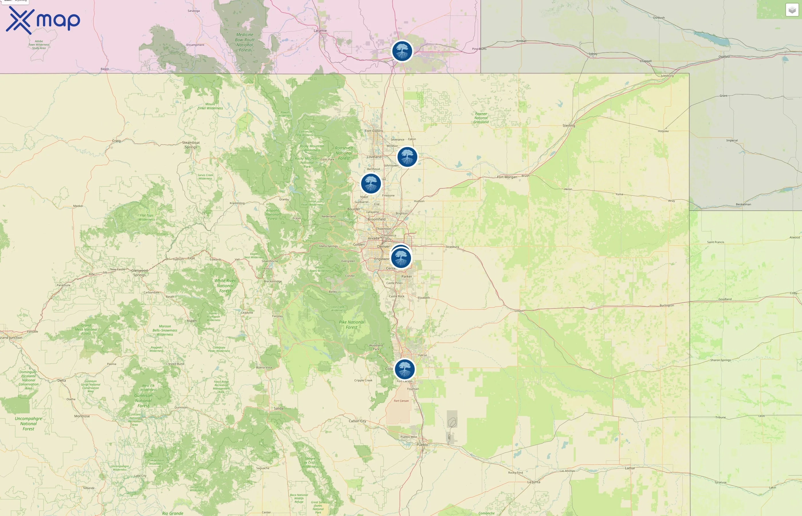 Century Park Associates street hotspots