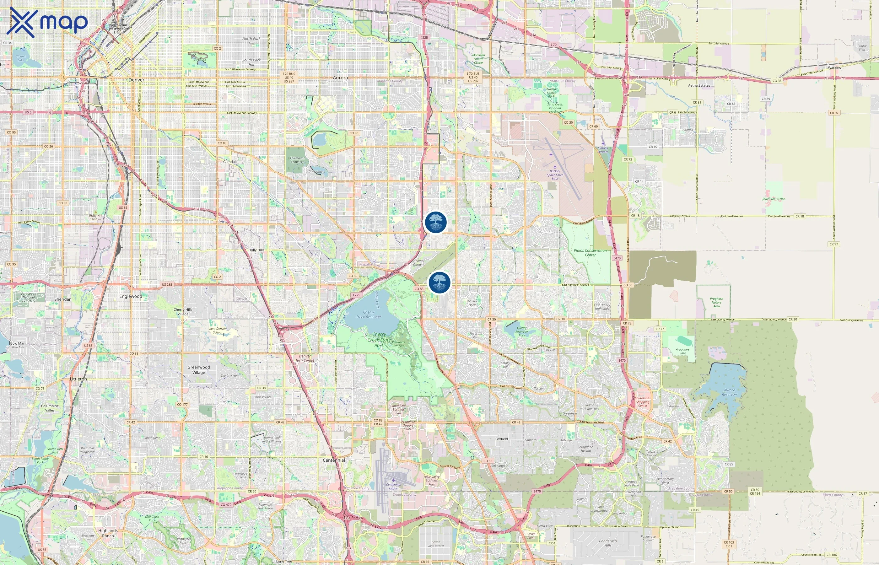 Century Park Associates area coverage