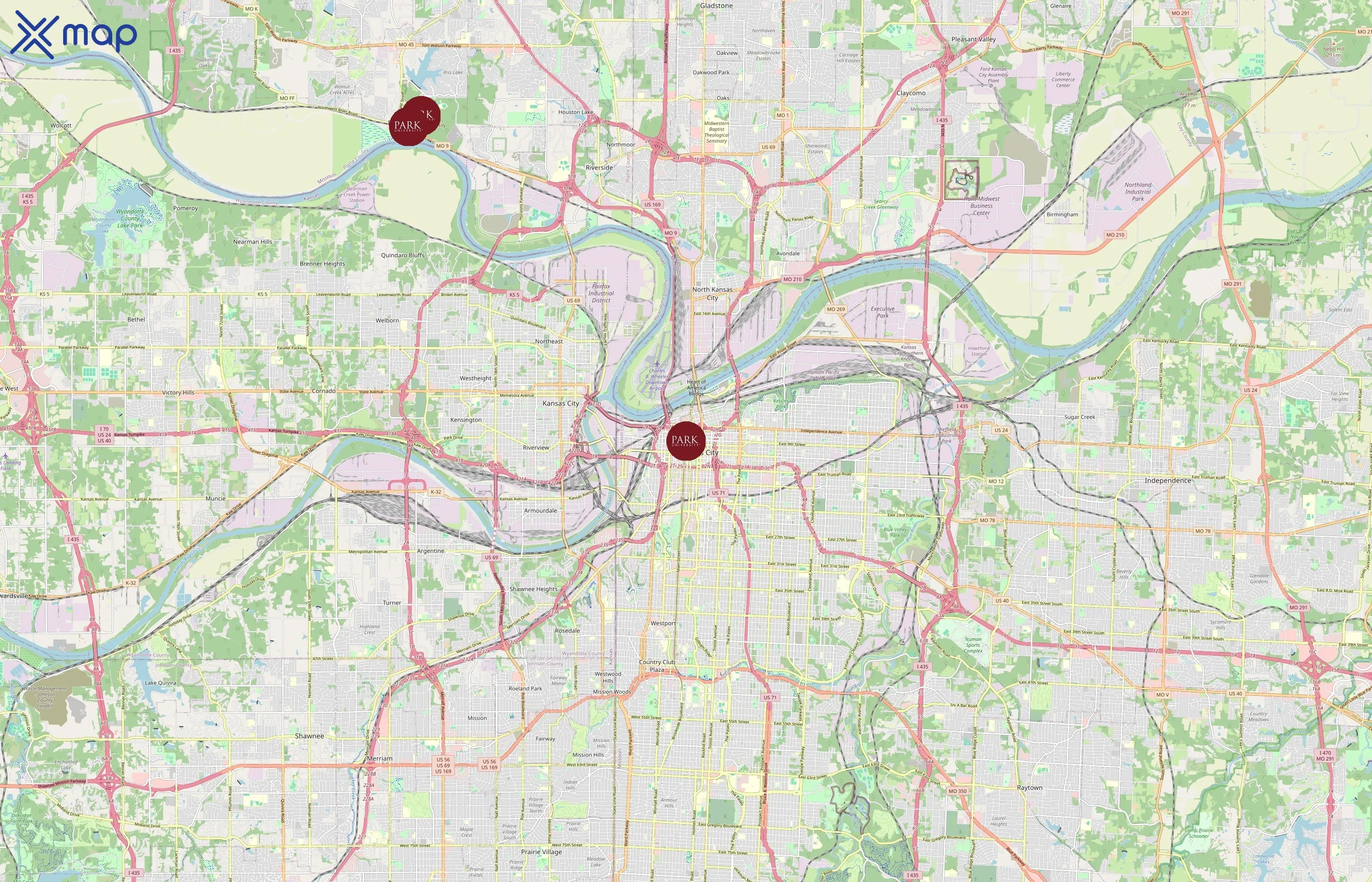 Park University area coverage