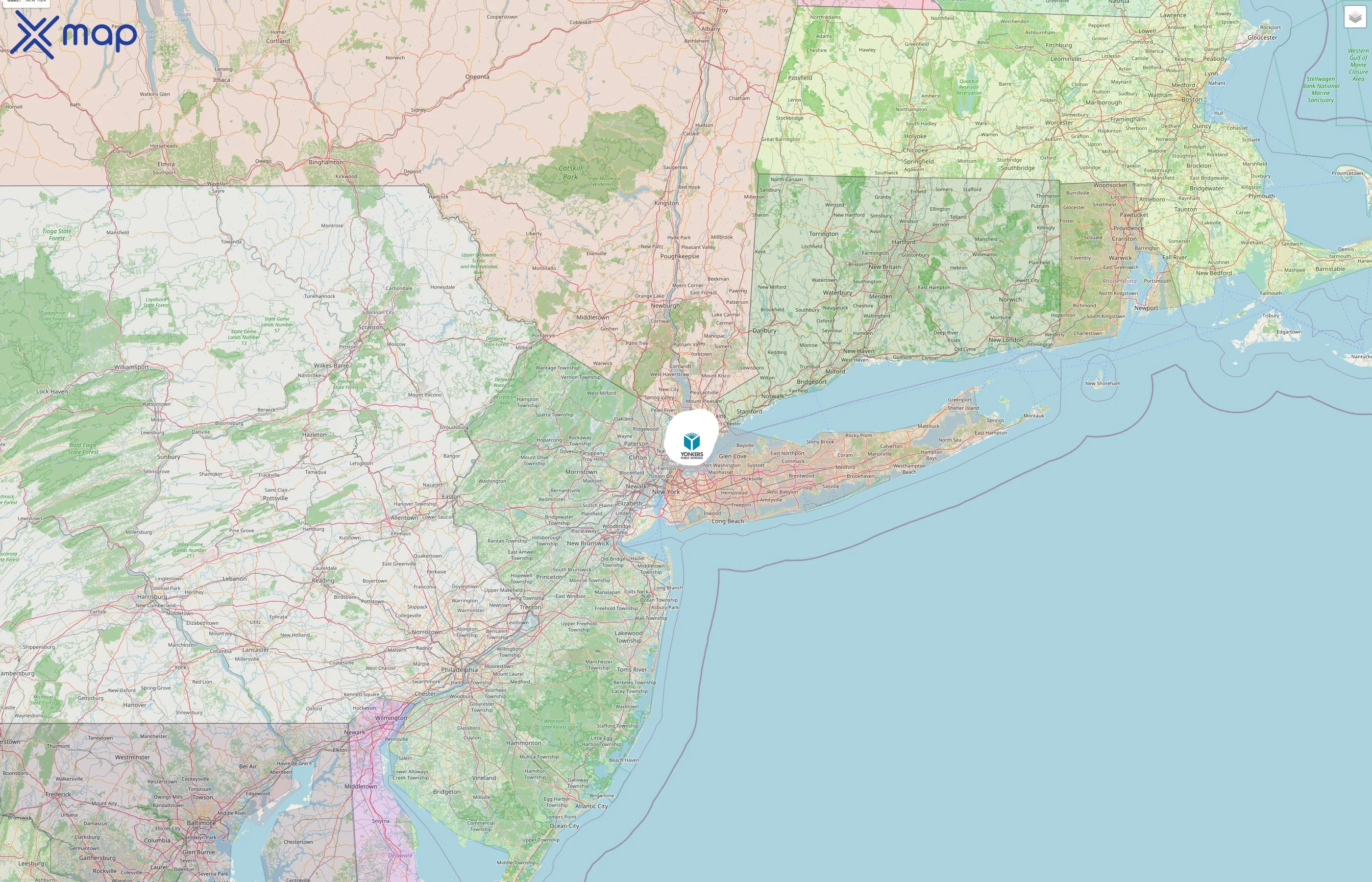 Yonkers Public Schools street hotspots