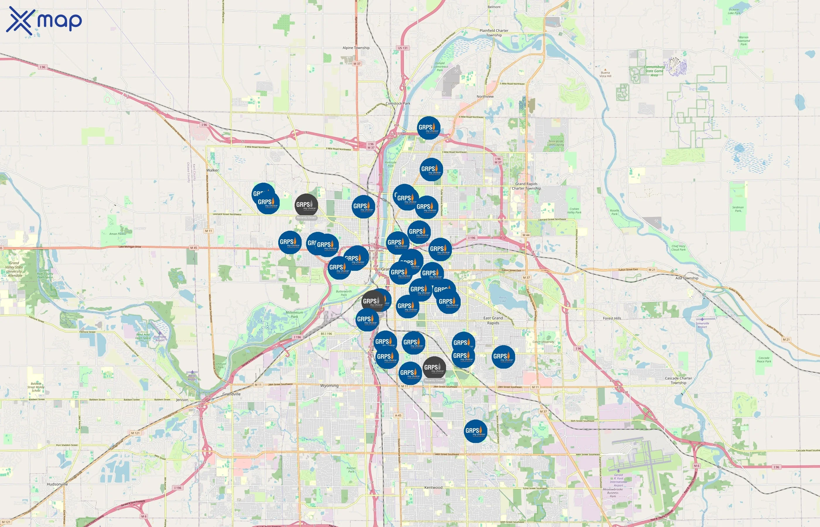Grand Rapids Public Schools area coverage