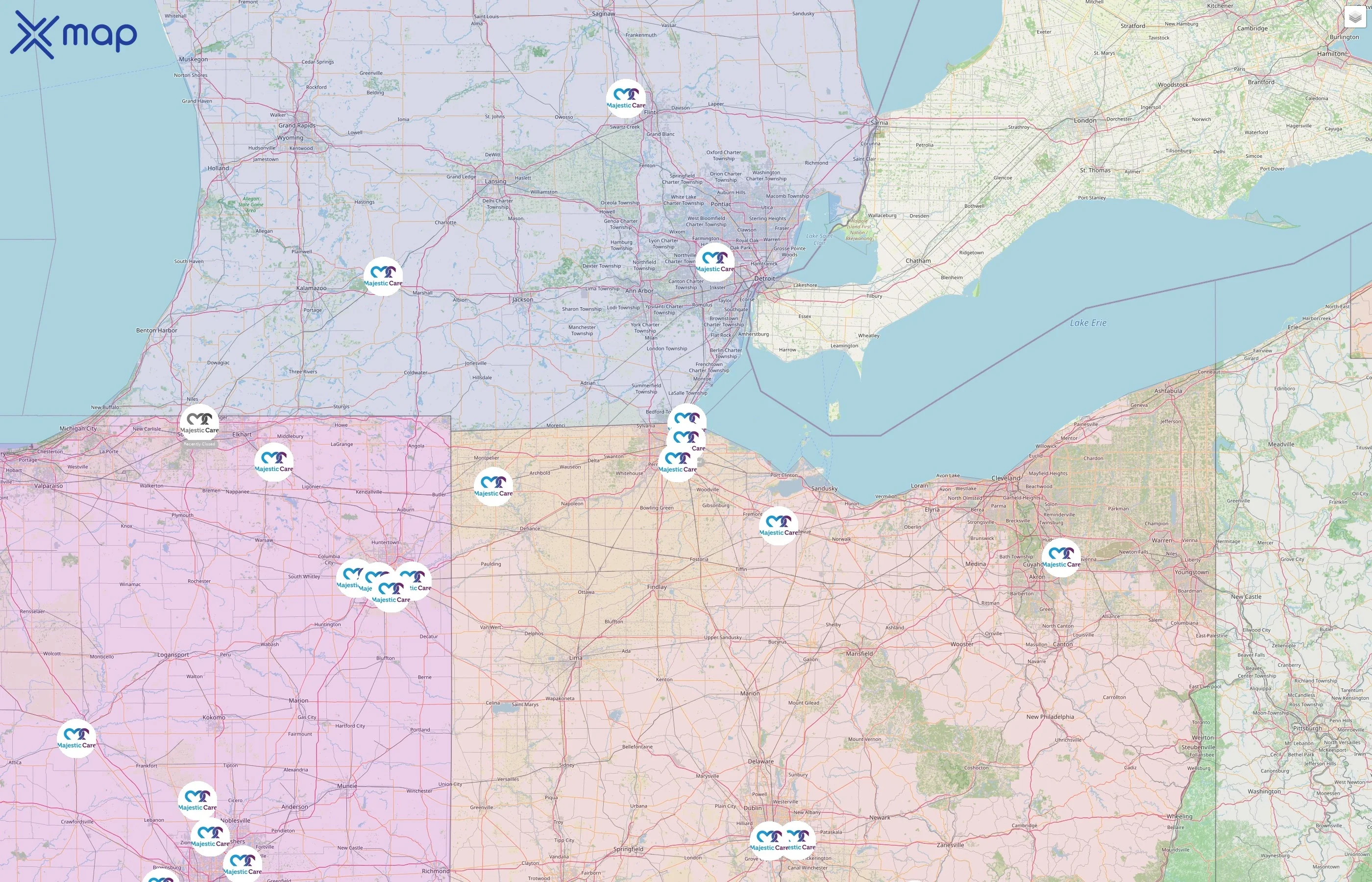 Majestic Care street hotspots