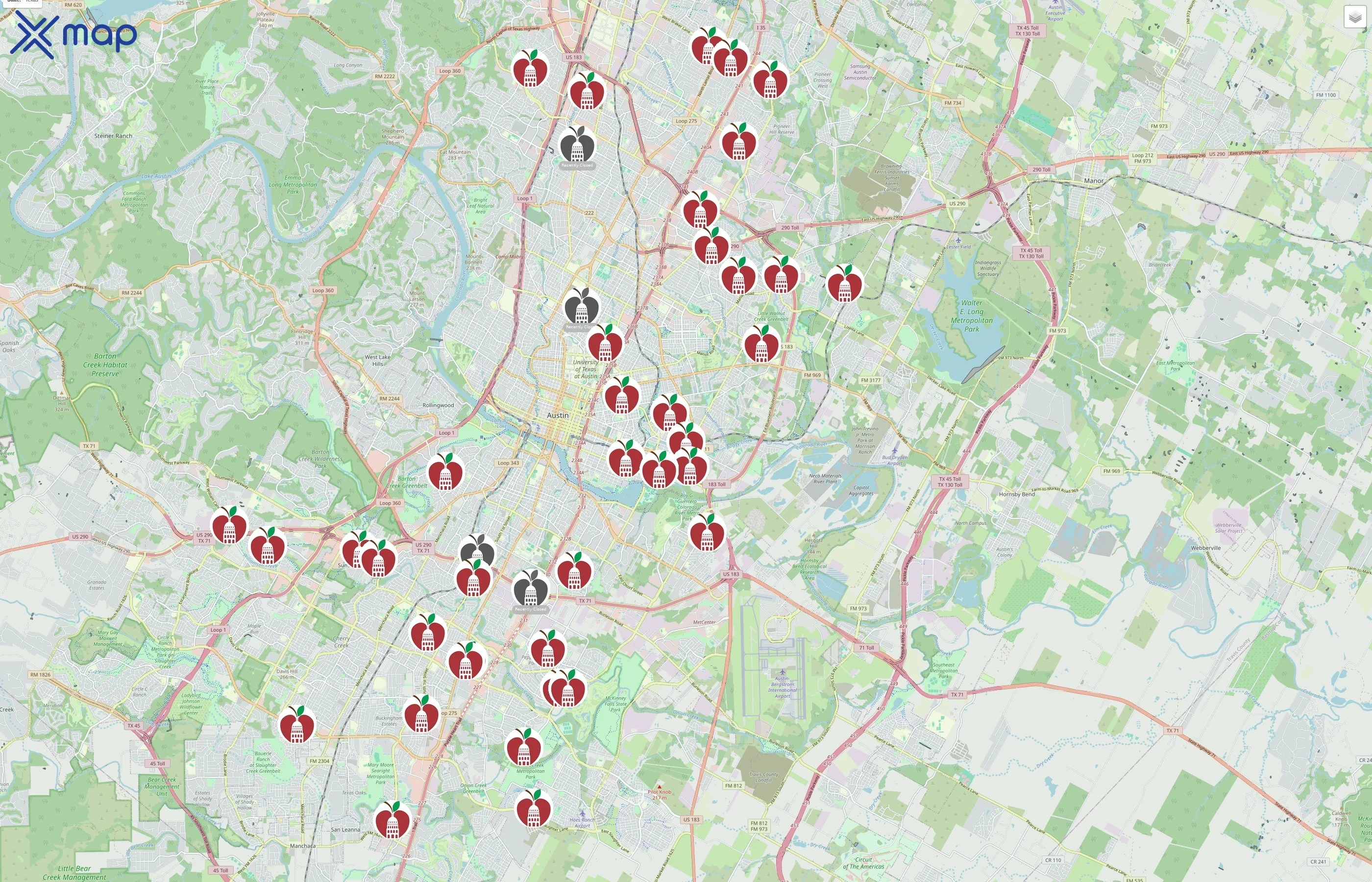 Austin Independent School District traffic data