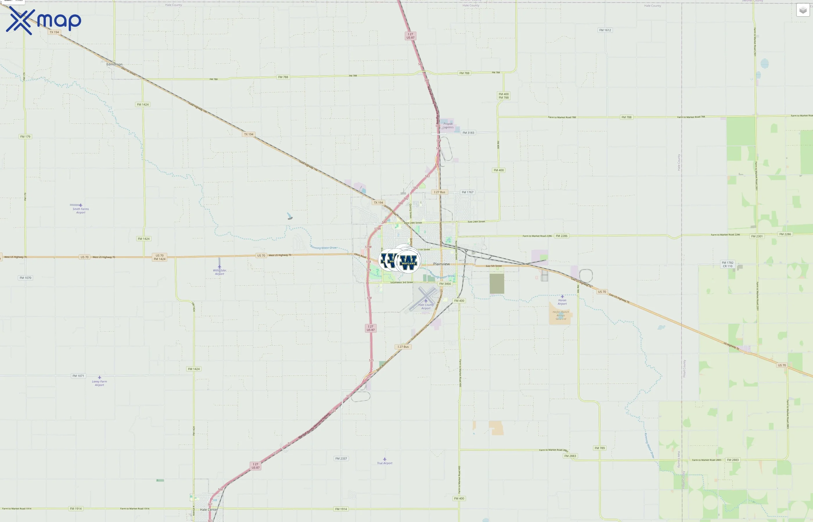Wayland Baptist University traffic data