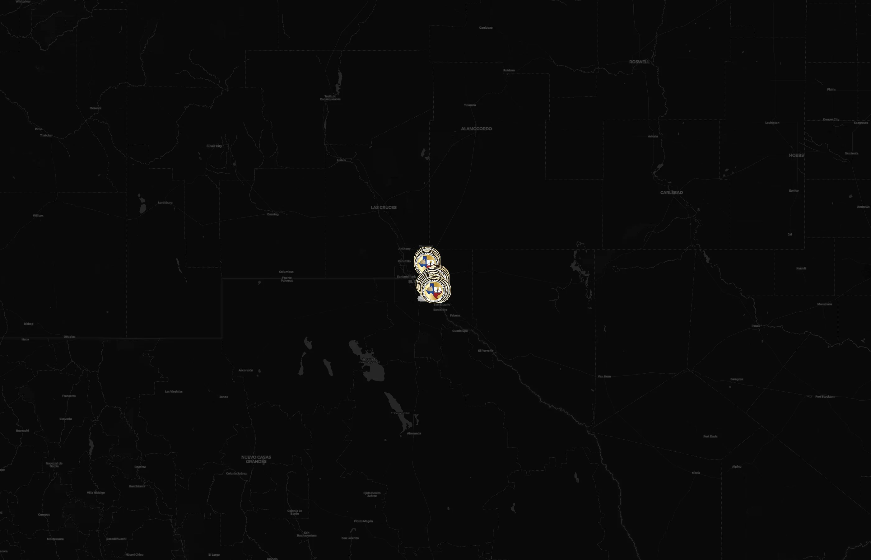 Ysleta Independent School District city distribution
