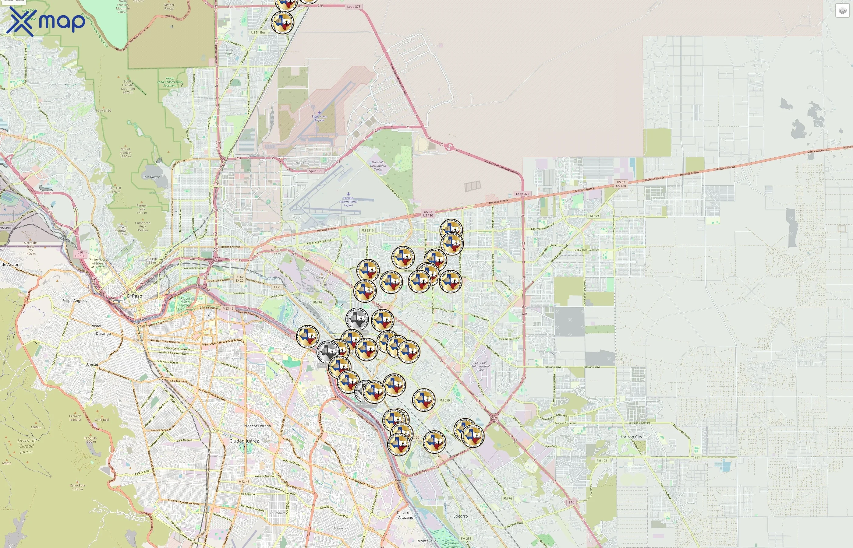 Ysleta Independent School District traffic data
