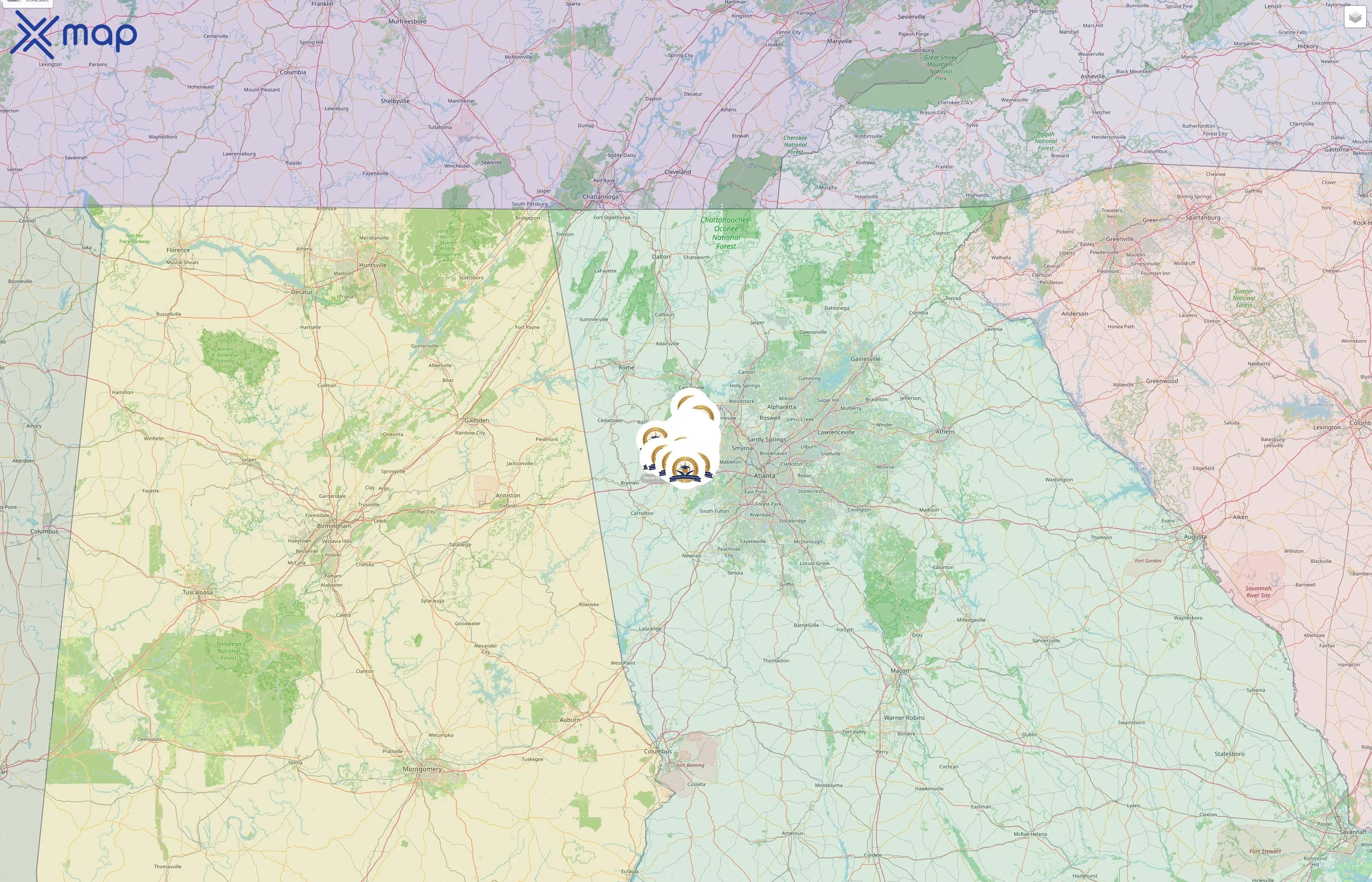 Paulding County School District street hotspots