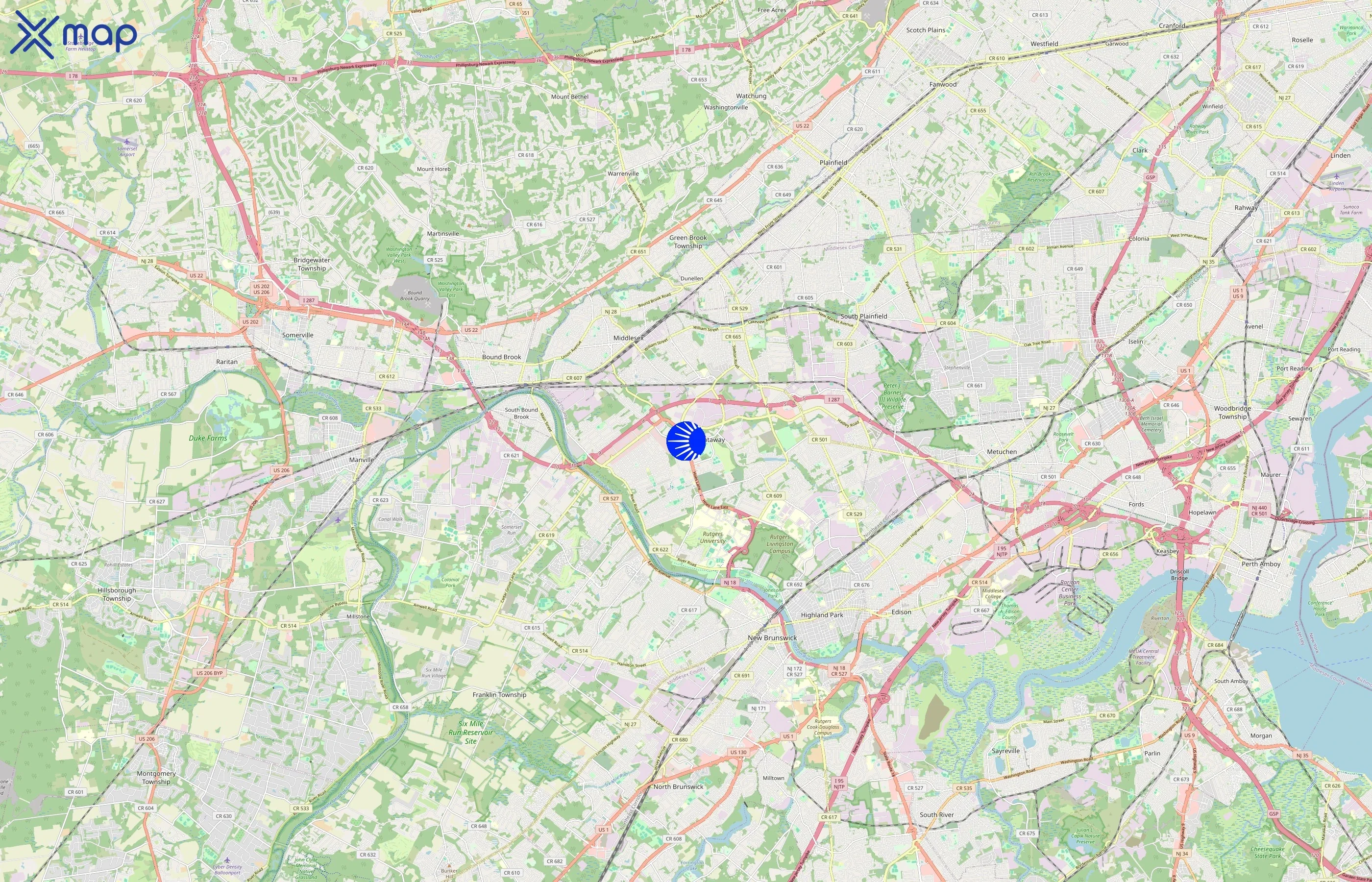 JDRF area coverage