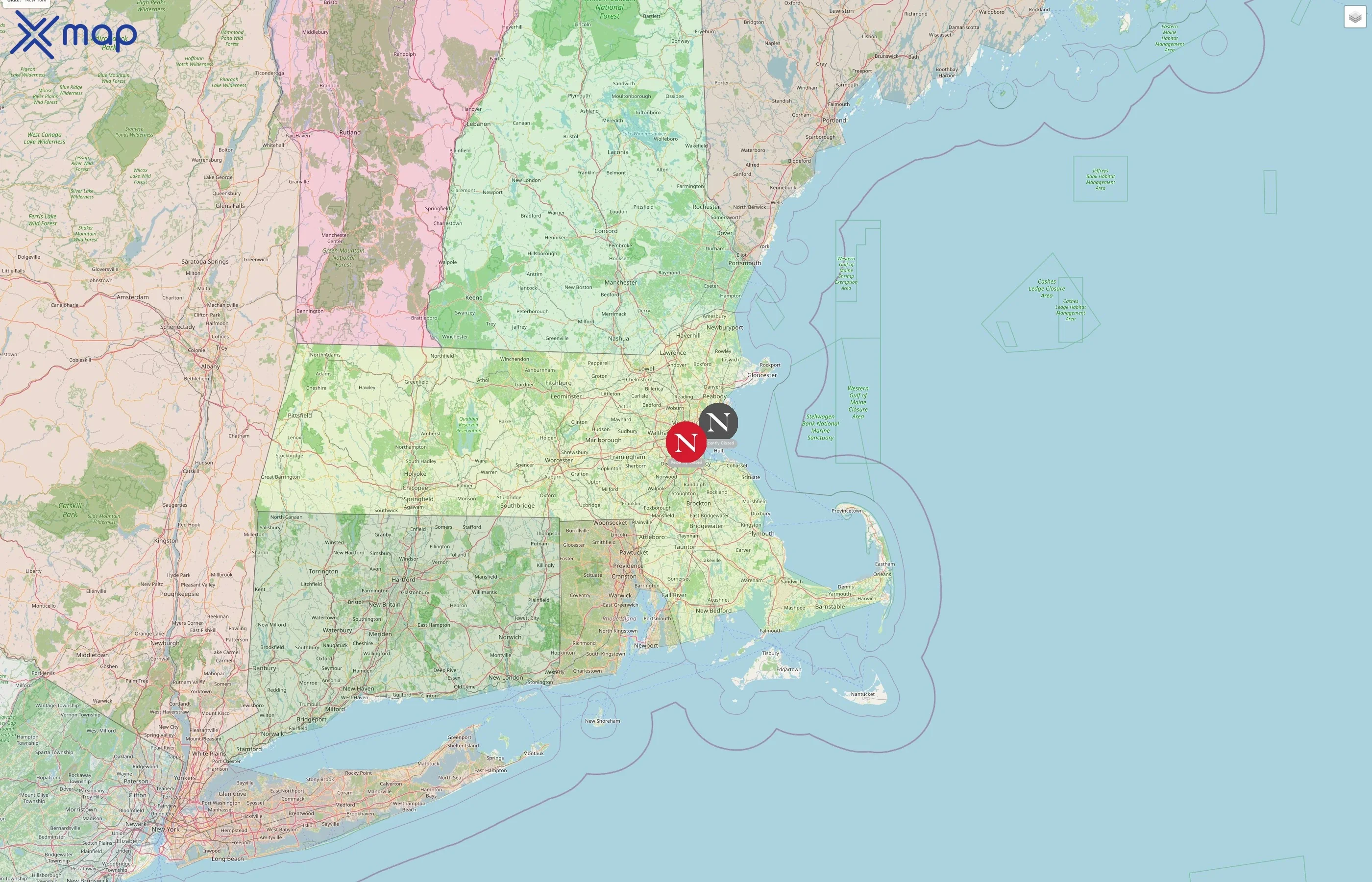 Northeastern University street hotspots