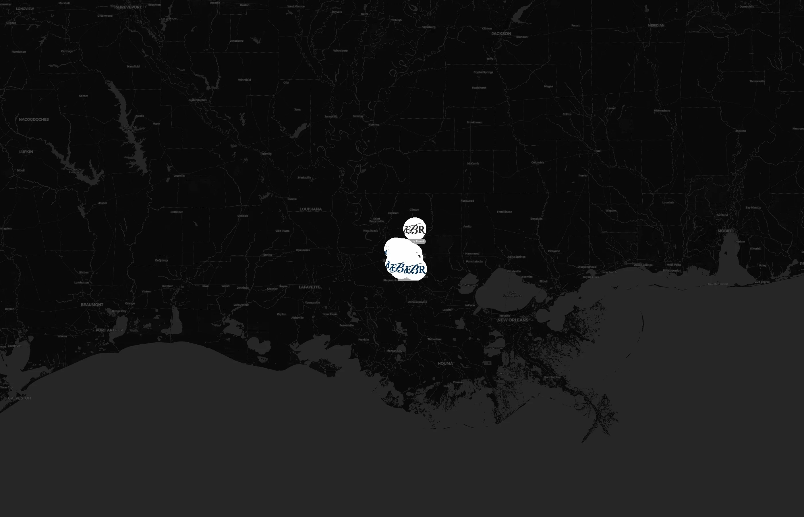 East Baton Rouge Parish School System city distribution