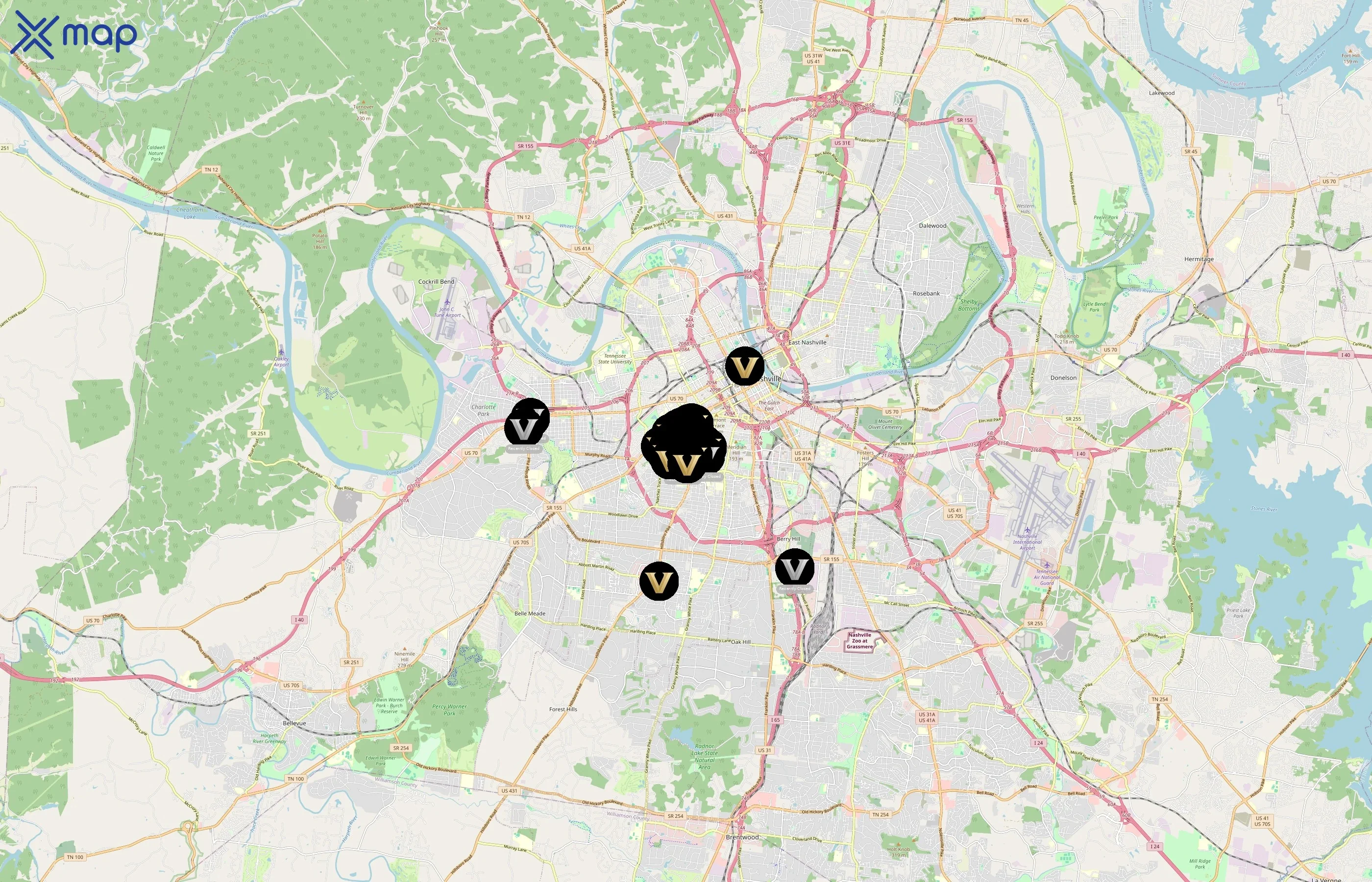 Vanderbilt University area coverage